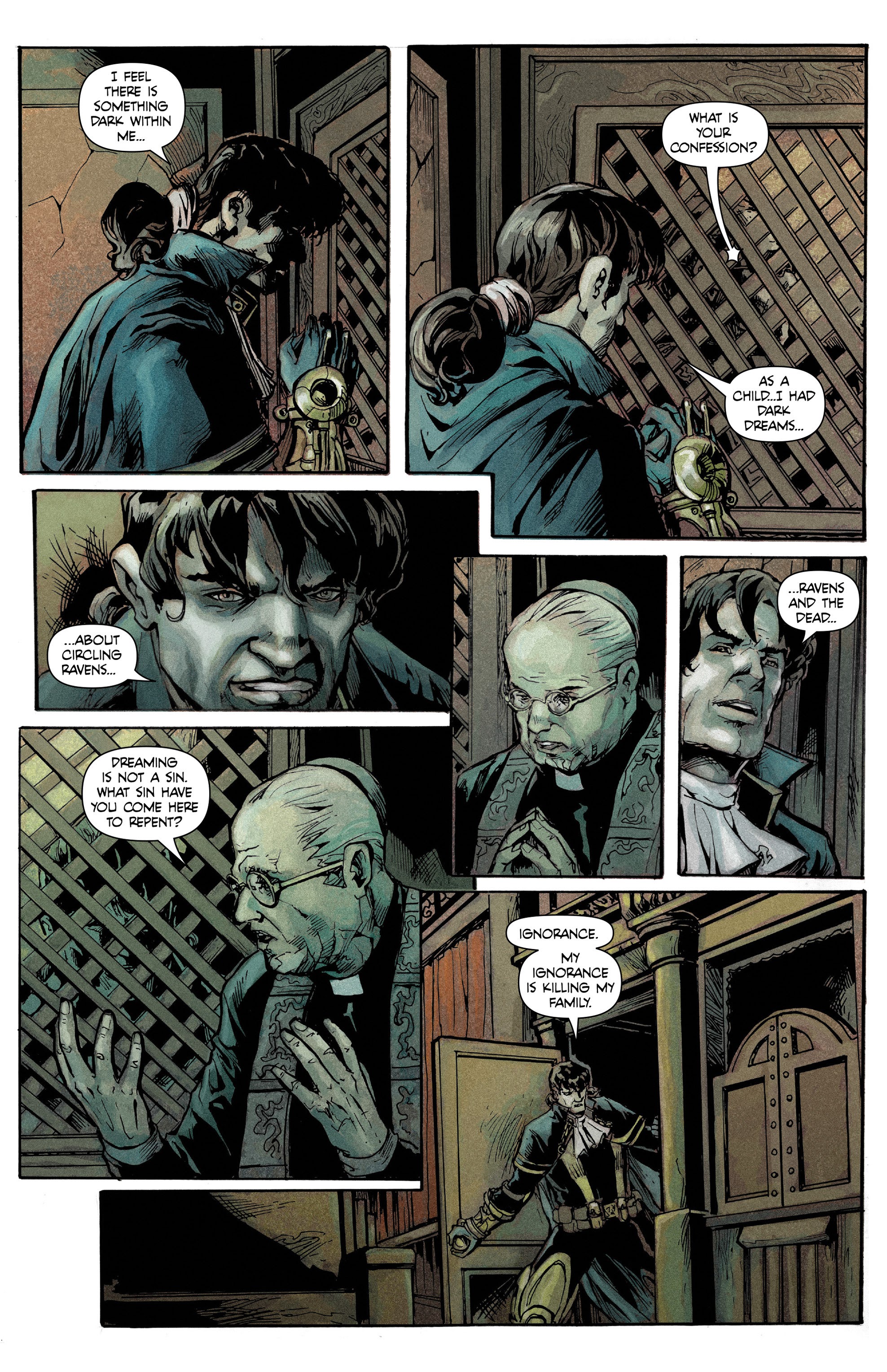 Read online Raven Nevermore comic -  Issue #3 - 14