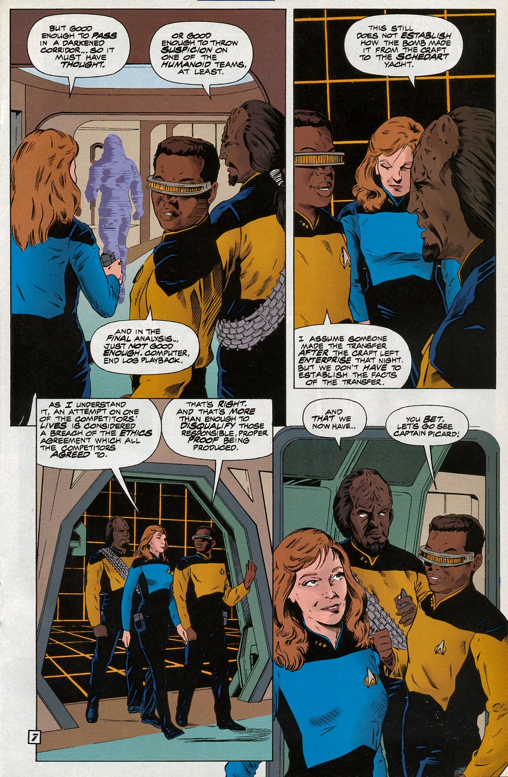 Read online Star Trek: The Next Generation - Ill Wind comic -  Issue #3 - 8