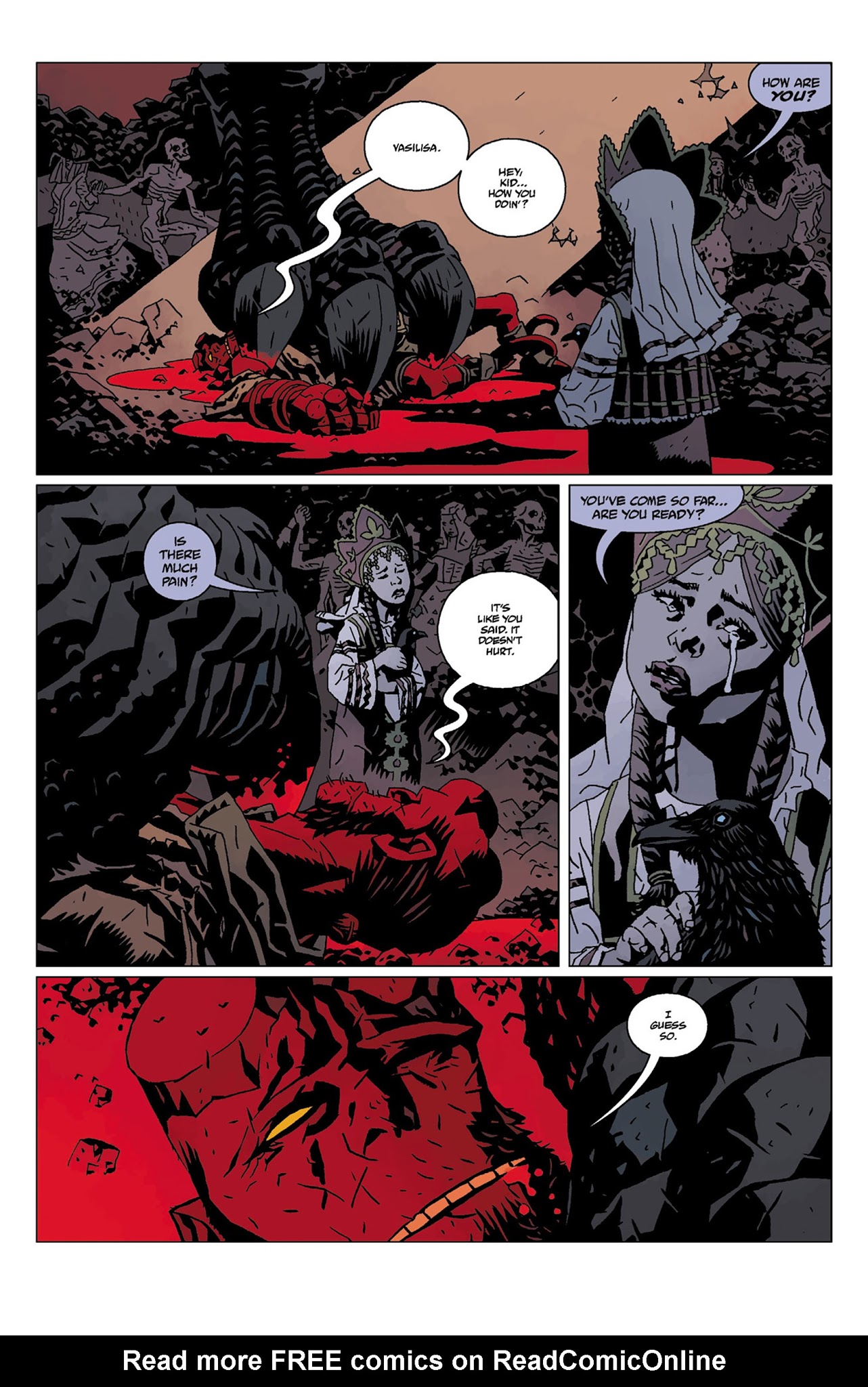 Read online Hellboy: The Storm And The Fury comic -  Issue # TPB - 150