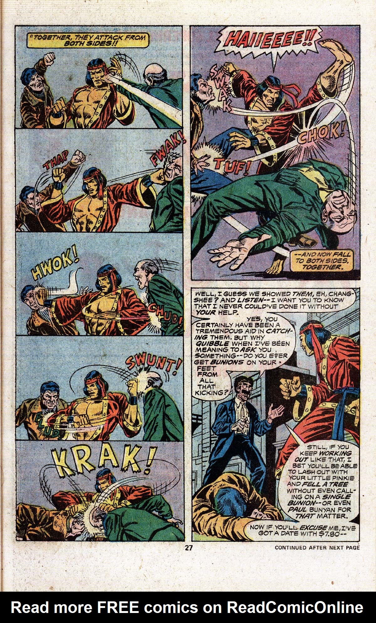 Read online Giant-Size Master of Kung Fu comic -  Issue #4 - 24