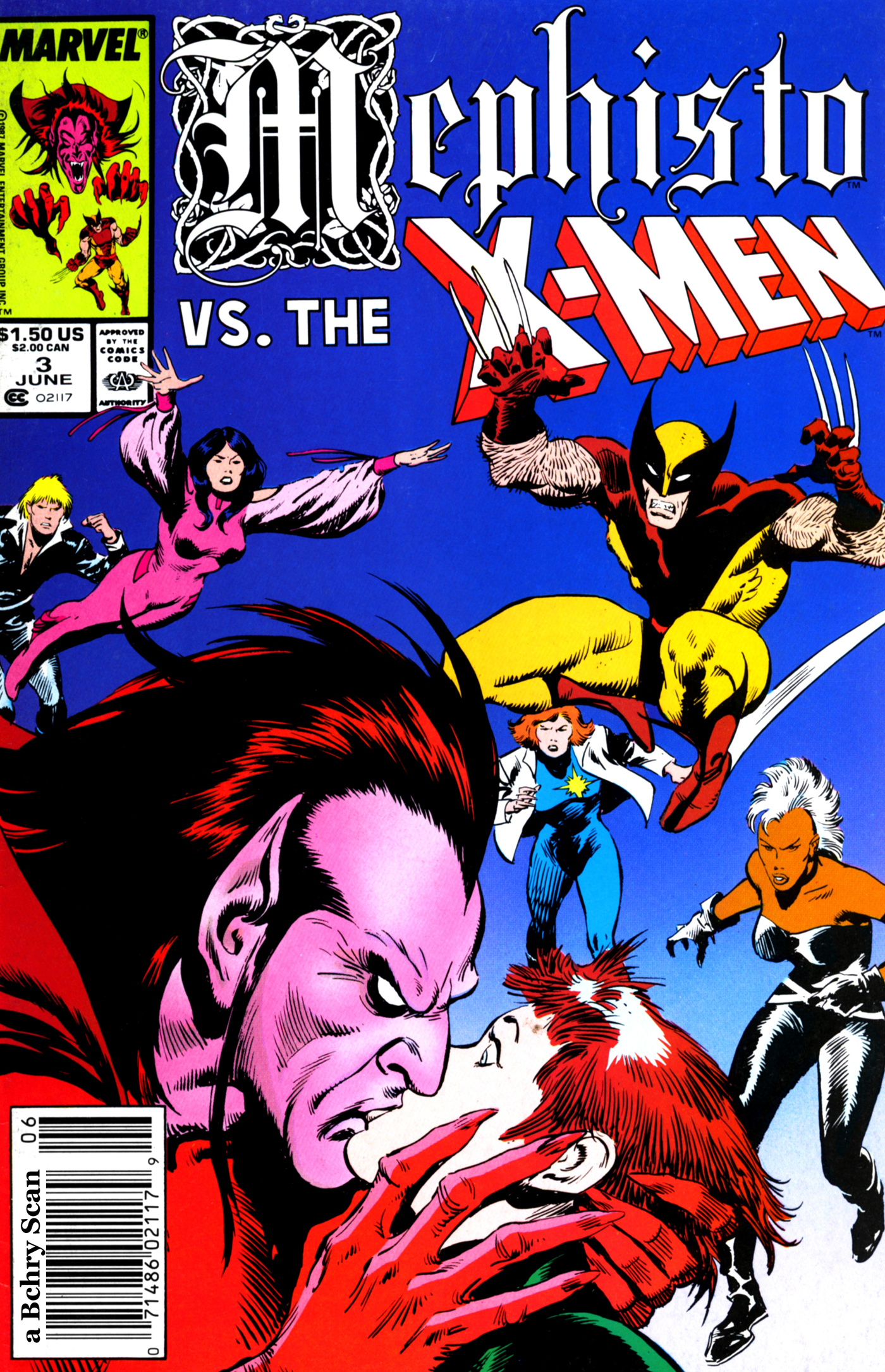 Read online Mephisto Vs. ... comic -  Issue #3 - 1