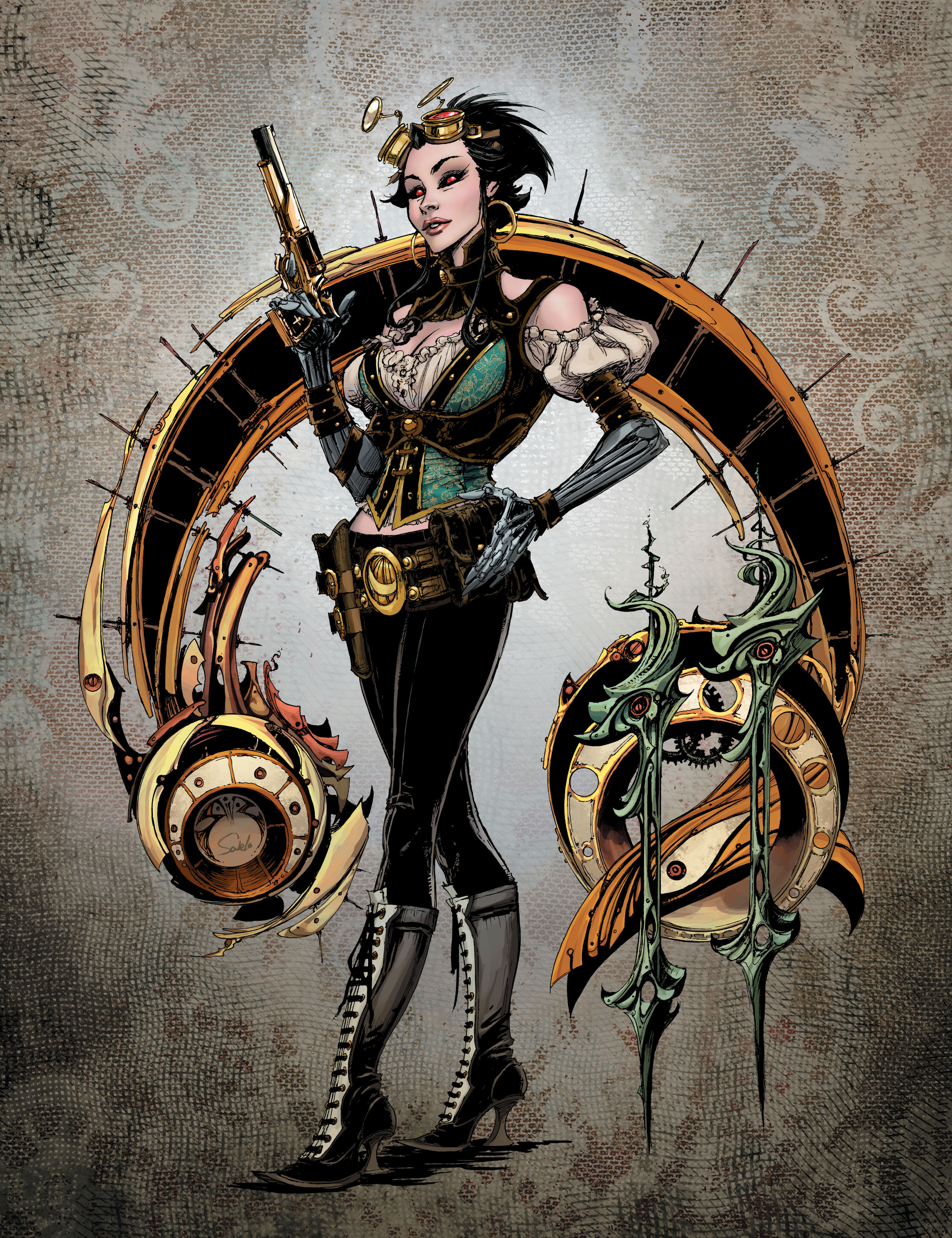 Read online Lady Mechanika: The Monster of The Ministry of Hell comic -  Issue #2 - 16