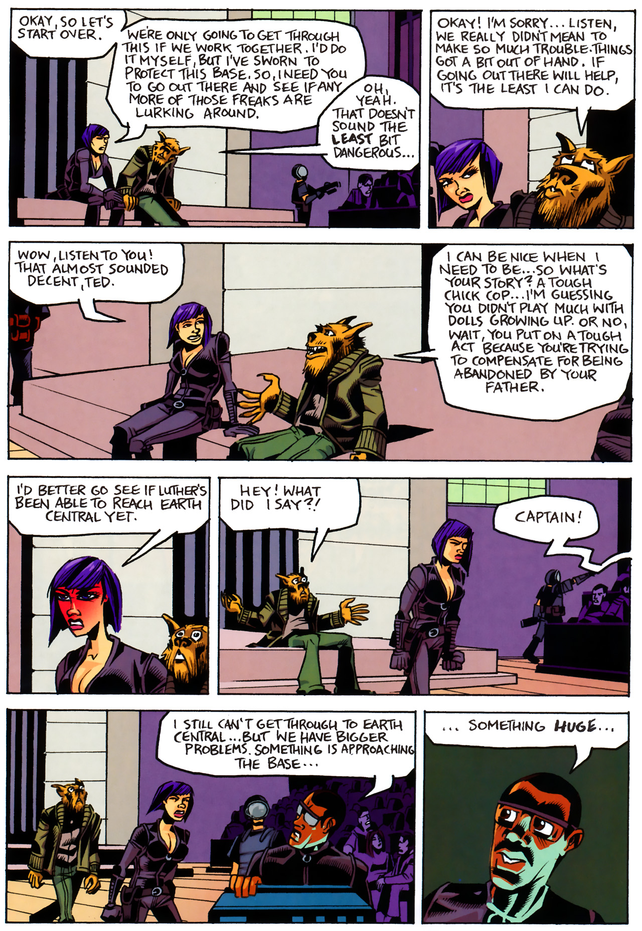 Read online Werewolves on the Moon: Versus Vampires comic -  Issue #2 - 12