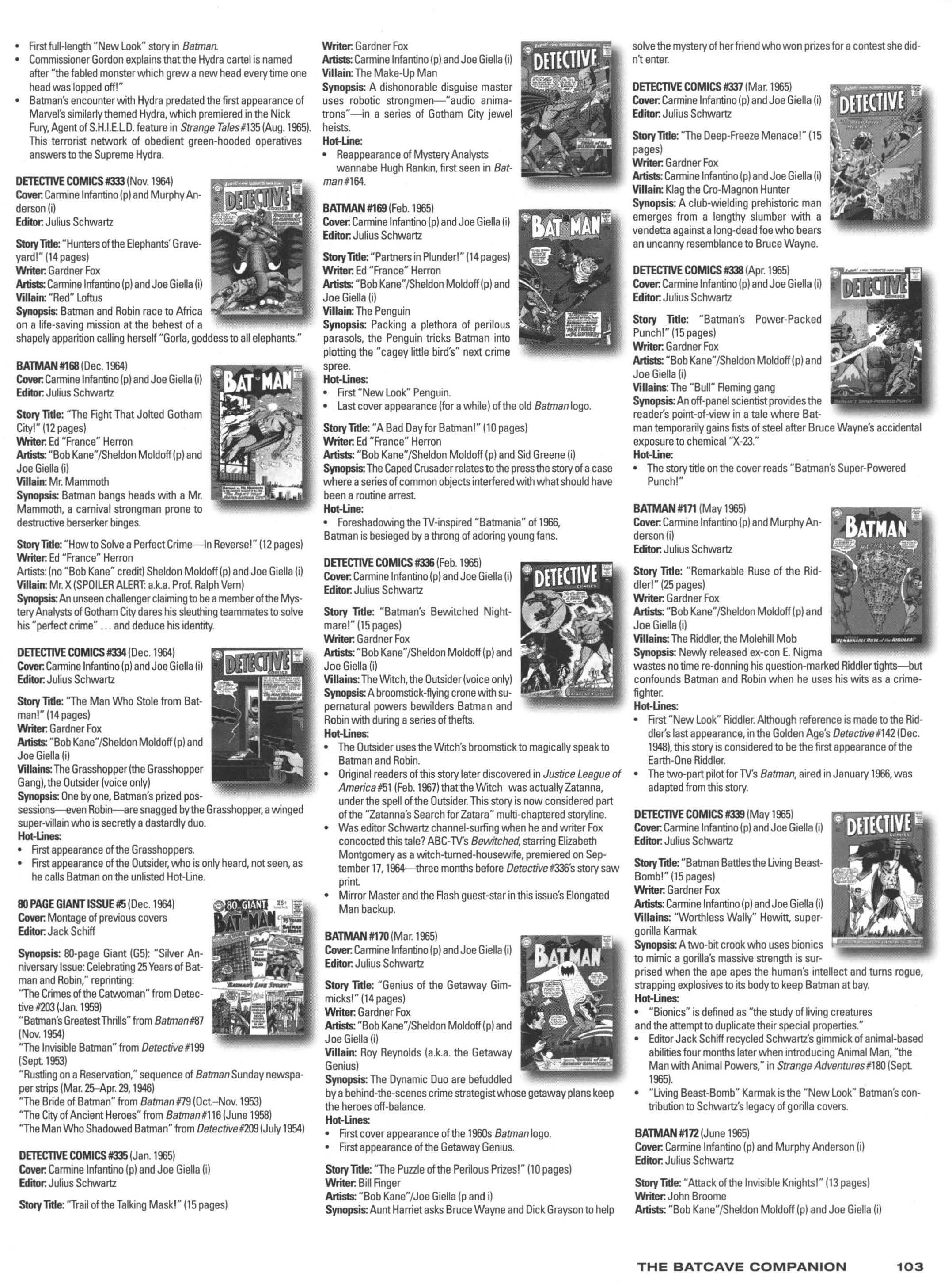 Read online The Batcave Companion comic -  Issue # TPB (Part 2) - 6