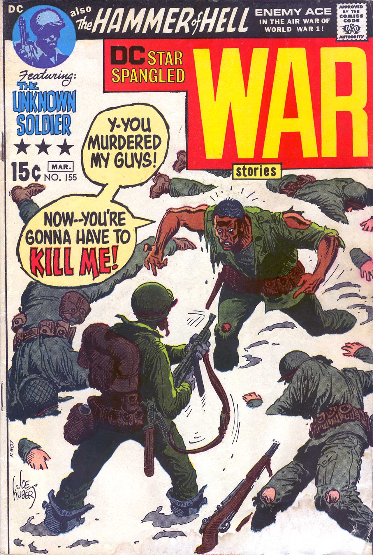 Read online Star Spangled War Stories (1952) comic -  Issue #155 - 1