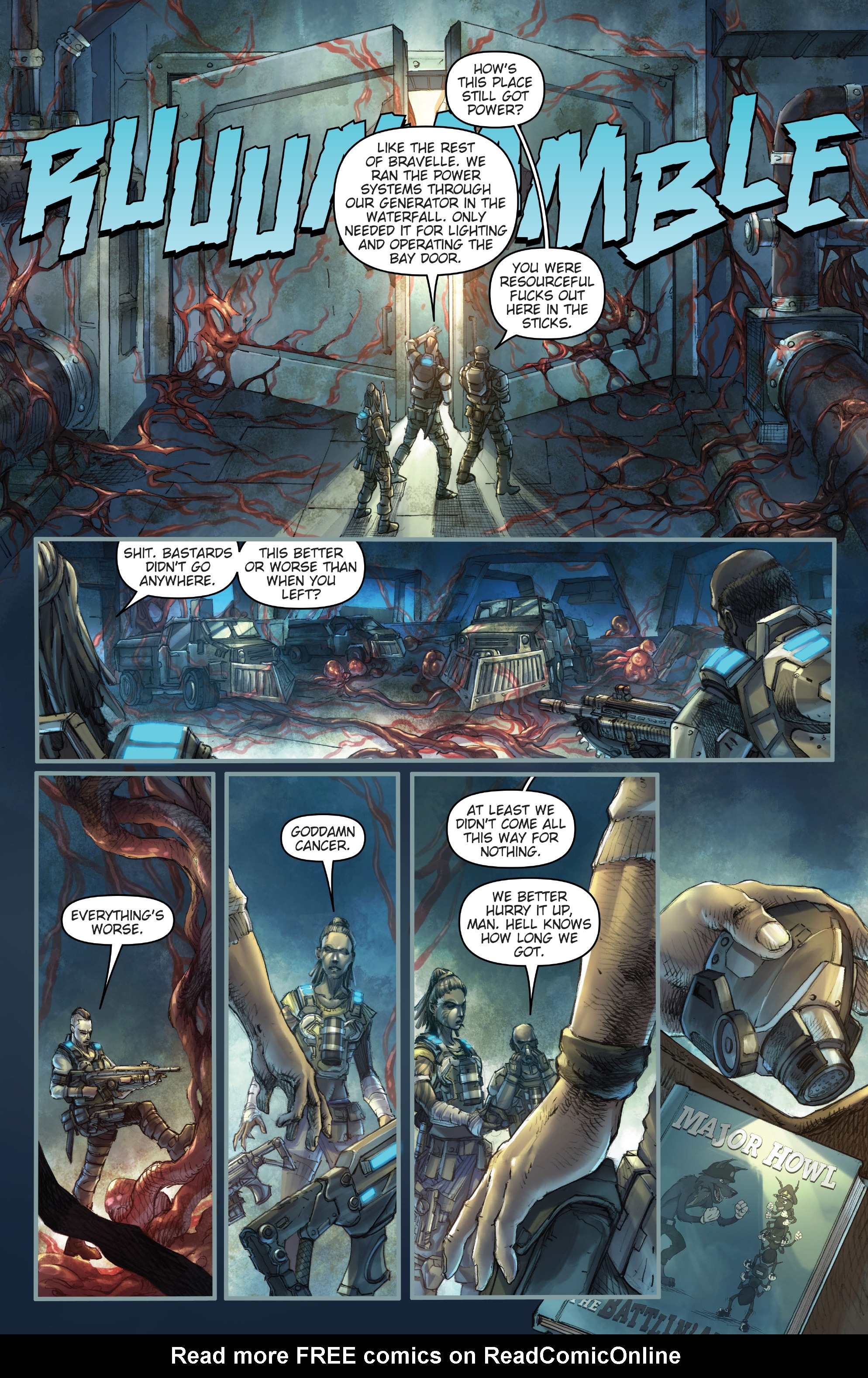 Read online Gears of War: Hivebusters comic -  Issue #3 - 19