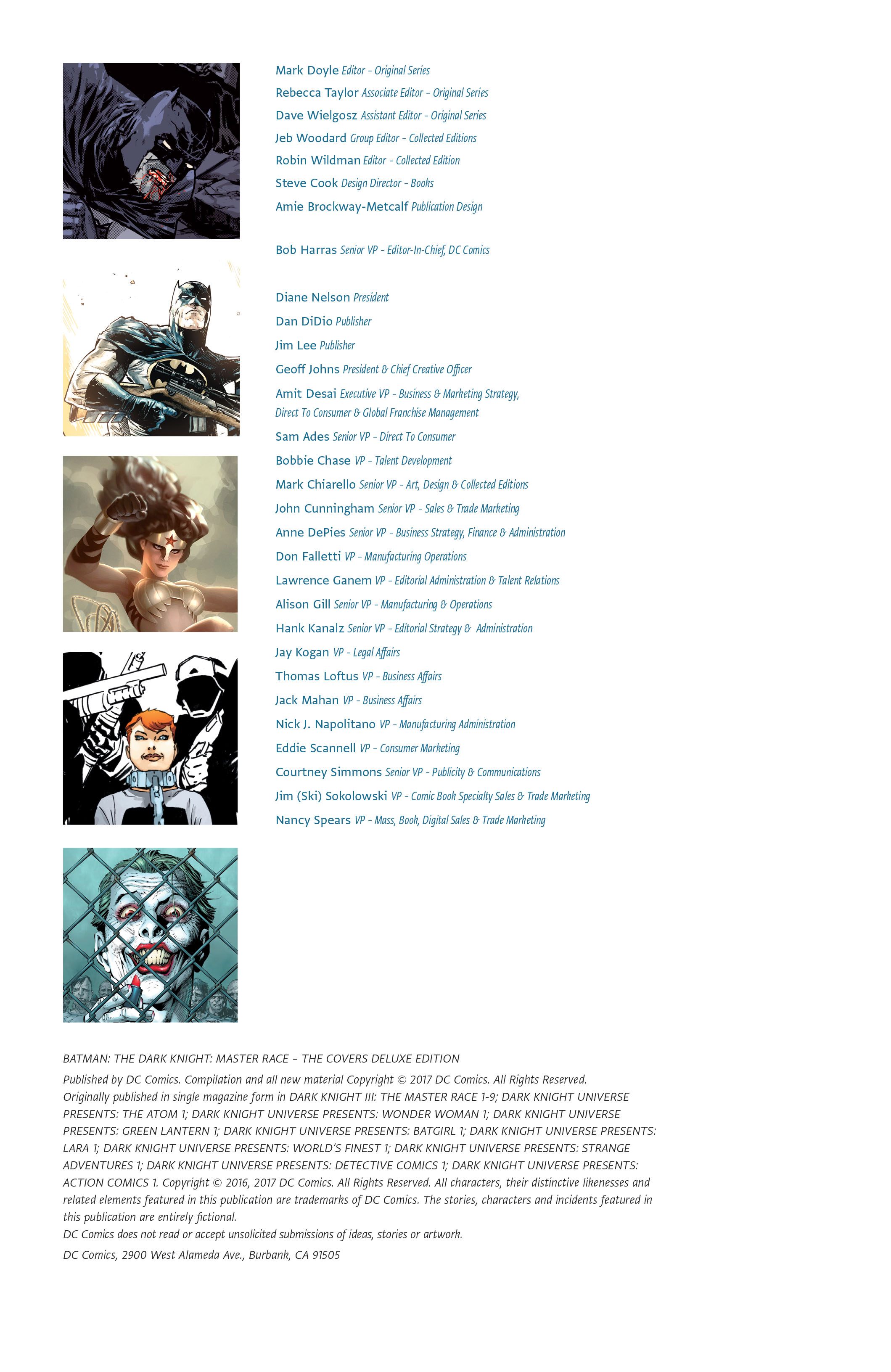 Read online Batman: The Dark Knight Master Race: The Covers Deluxe Edition comic -  Issue # TPB (Part 1) - 5