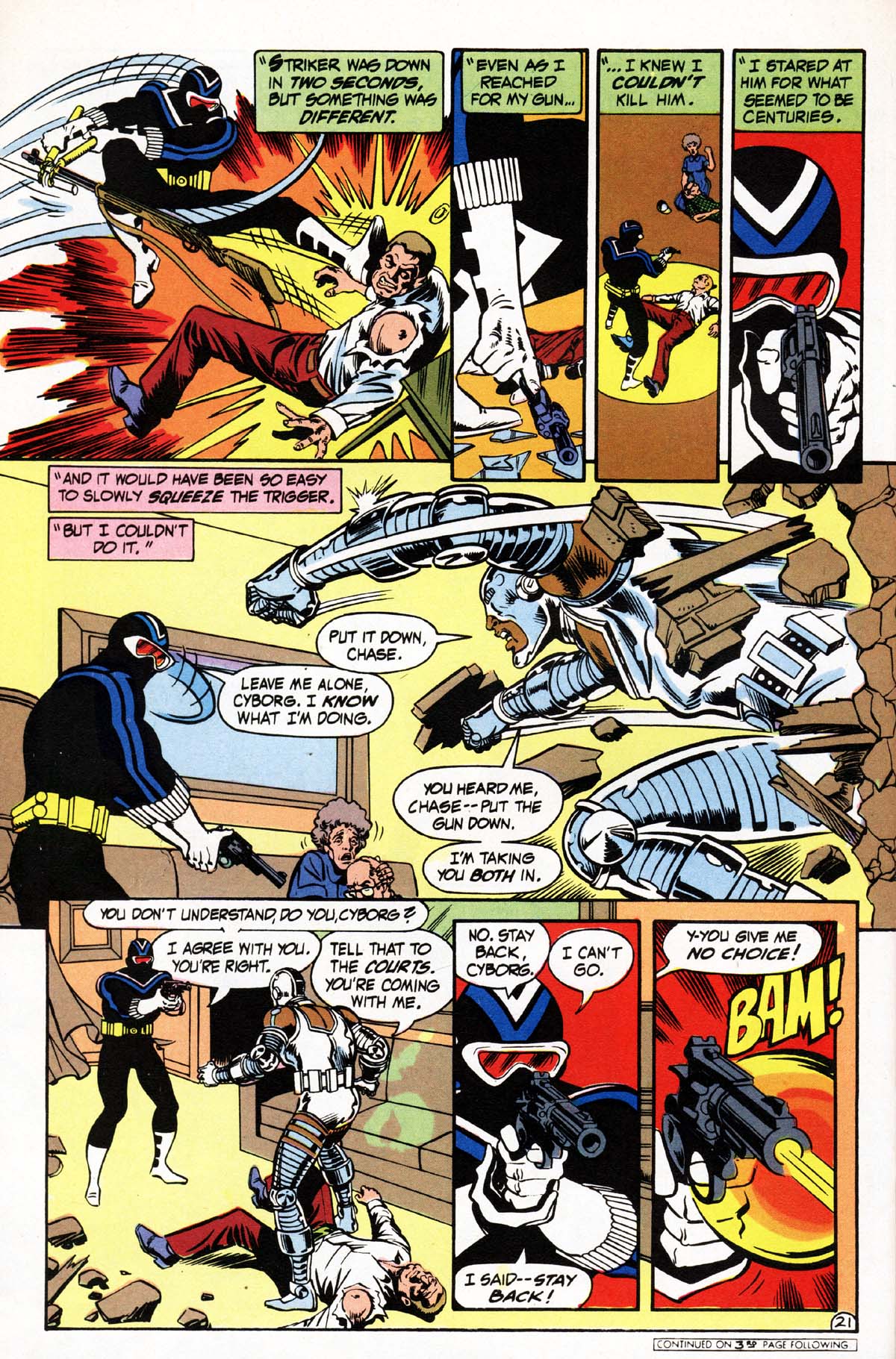 Read online Vigilante (1983) comic -  Issue #3 - 22