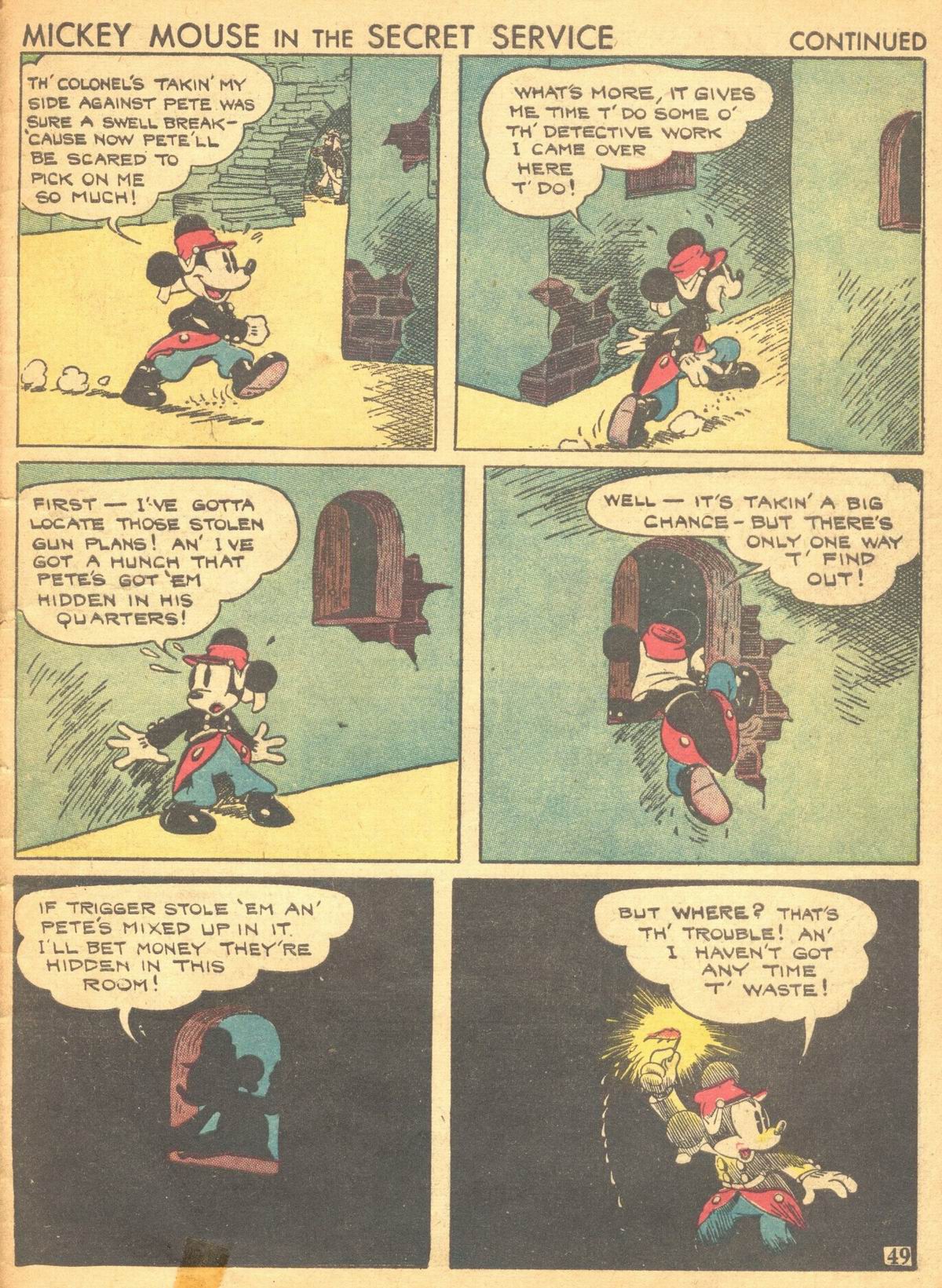 Read online Walt Disney's Comics and Stories comic -  Issue #9 - 51