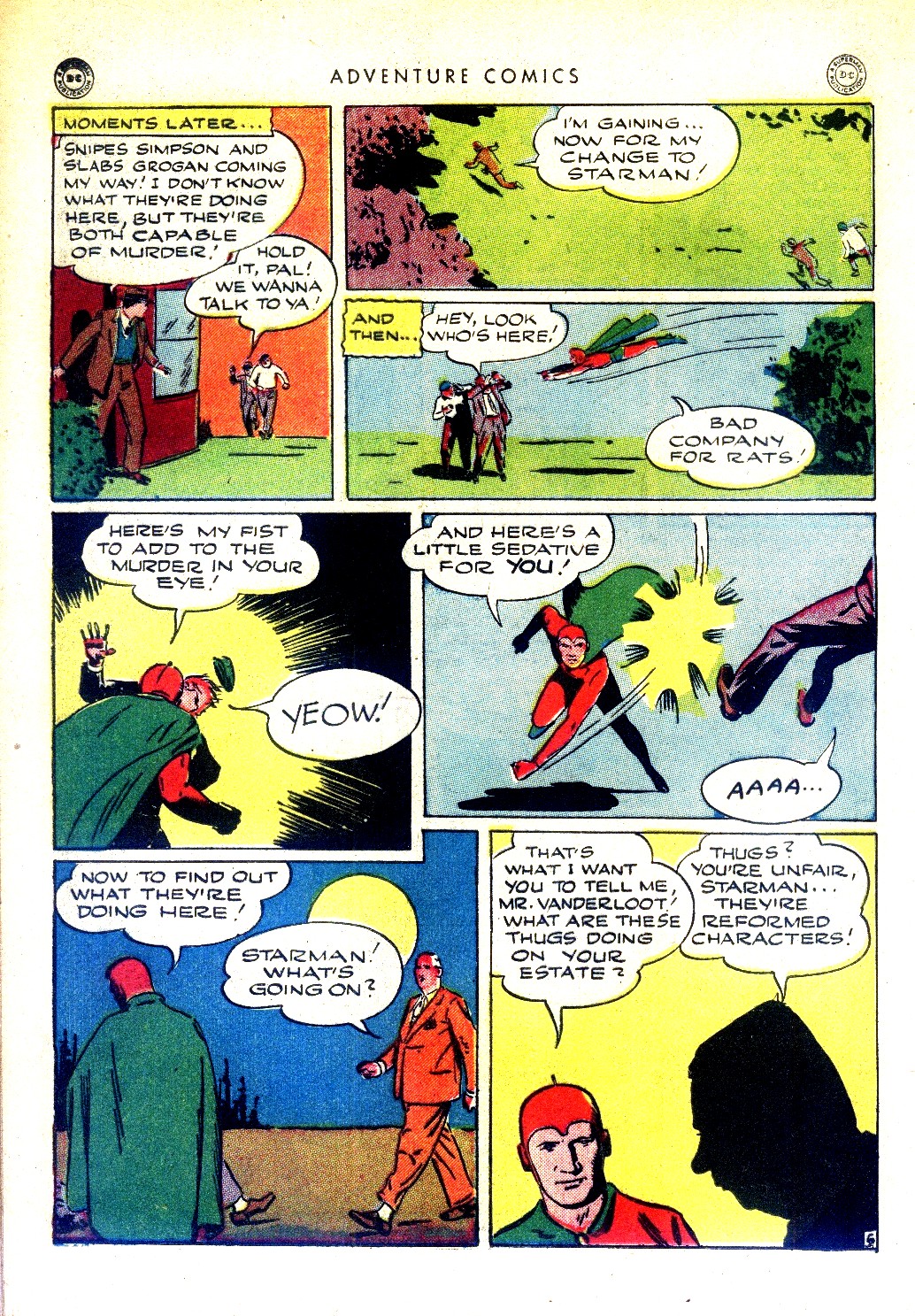 Read online Adventure Comics (1938) comic -  Issue #97 - 36