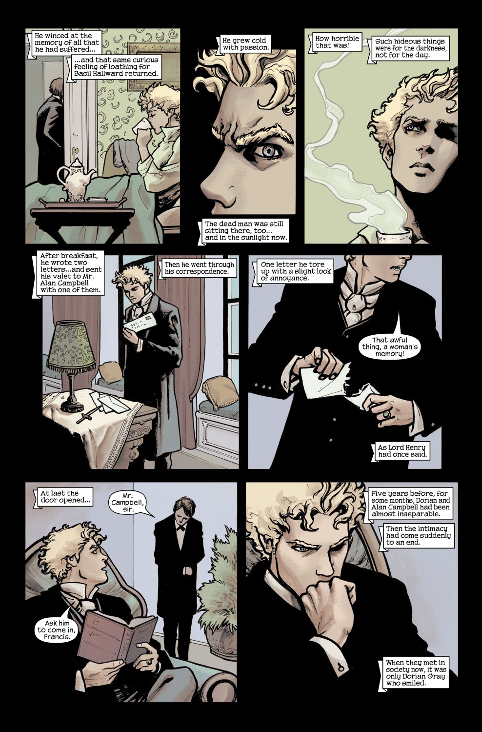 Read online Marvel Illustrated: The Picture of Dorian Gray comic -  Issue #4 - 17