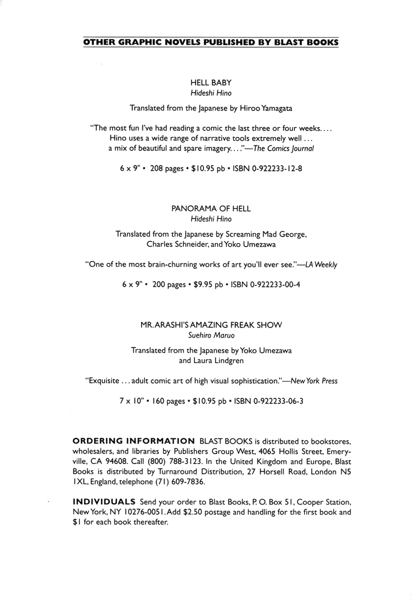 Read online Comics Underground Japan comic -  Issue # TPB (Part 2) - 127