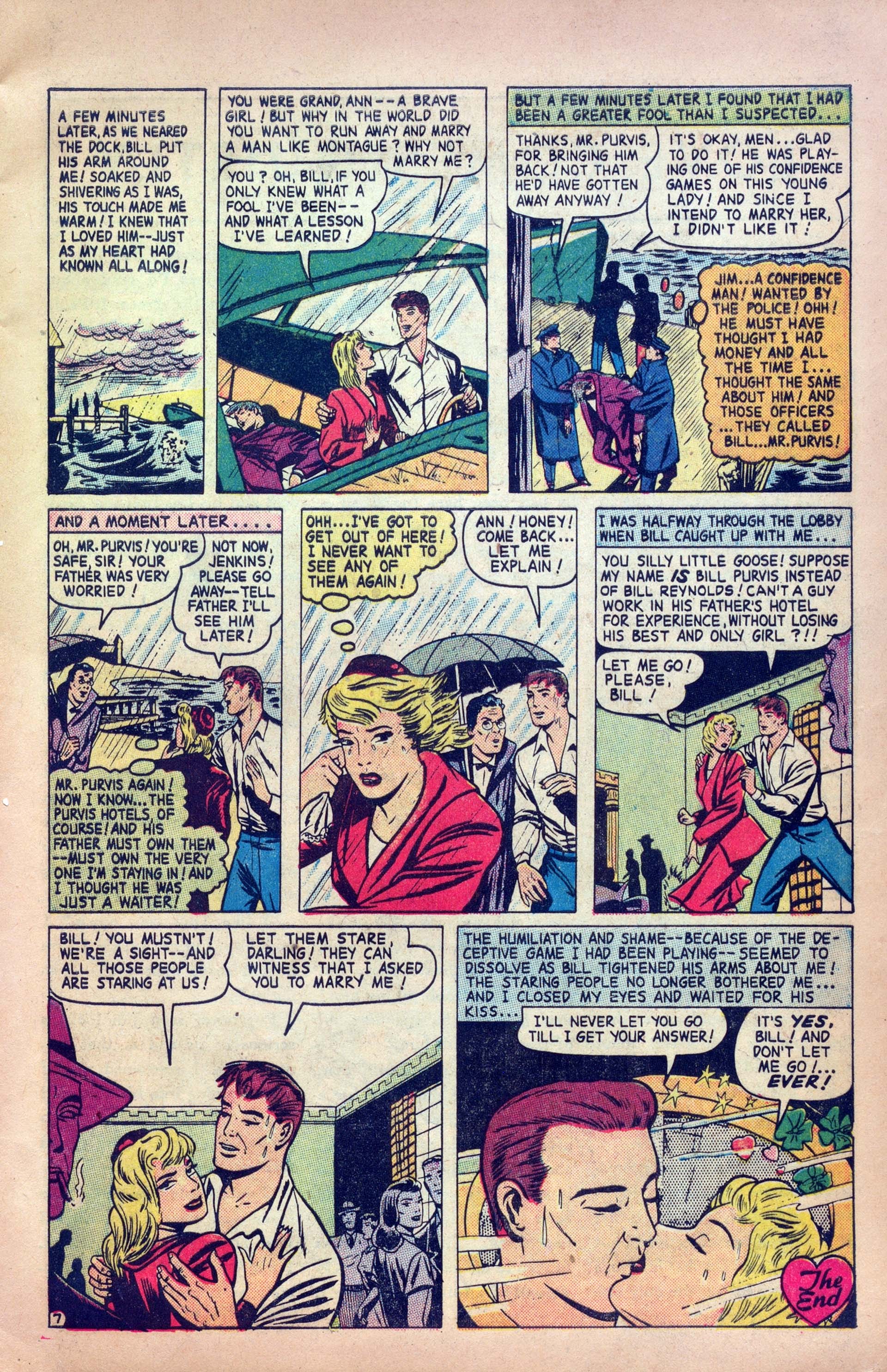 Read online My Love (1949) comic -  Issue #4 - 9