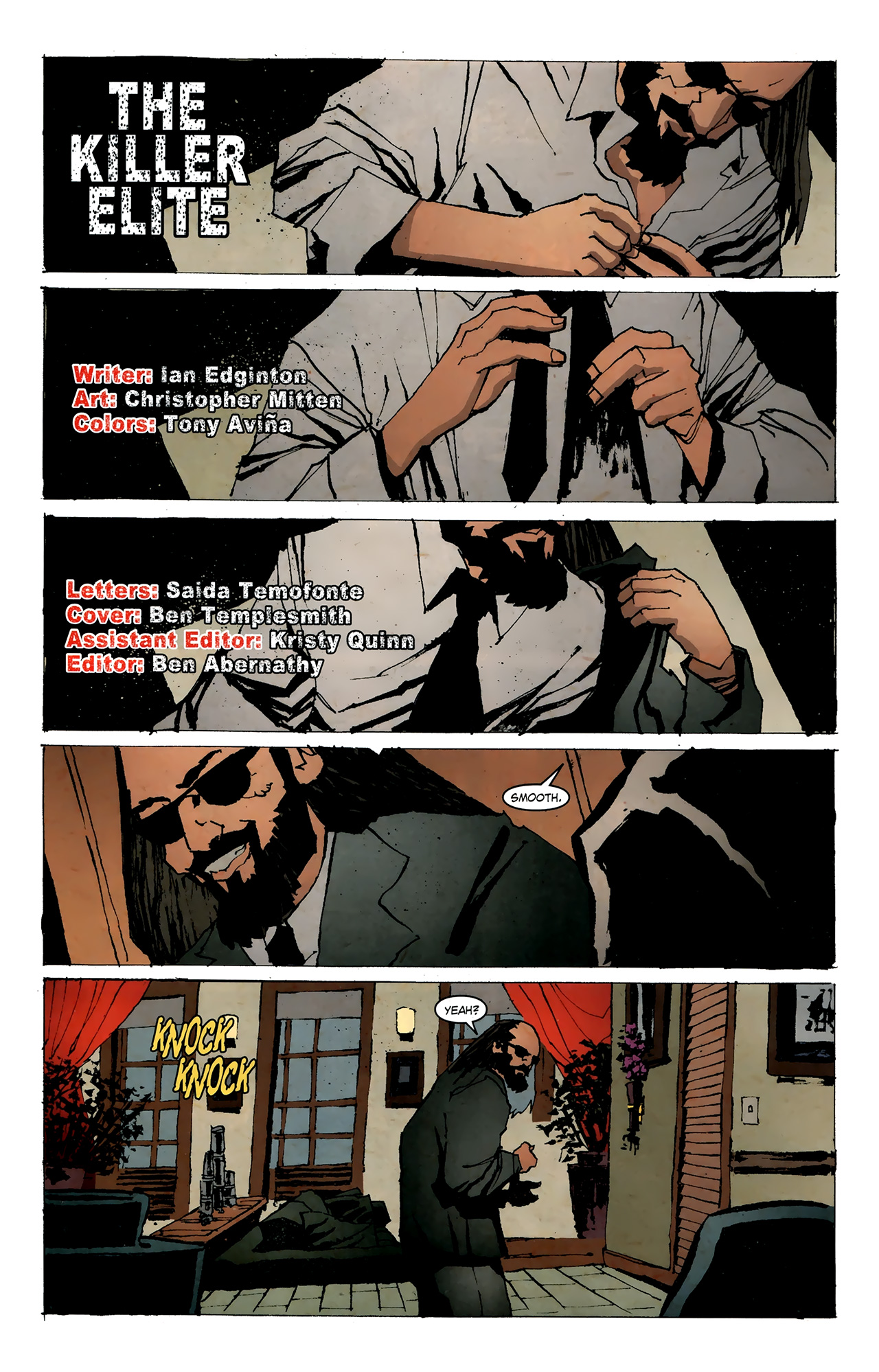 Read online Kane & Lynch comic -  Issue #3 - 2