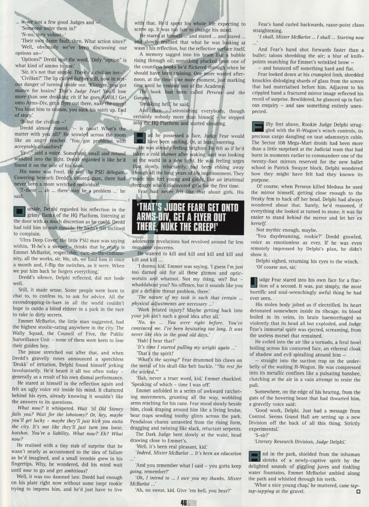 Read online Judge Dredd Megazine (Vol. 5) comic -  Issue #224 - 45