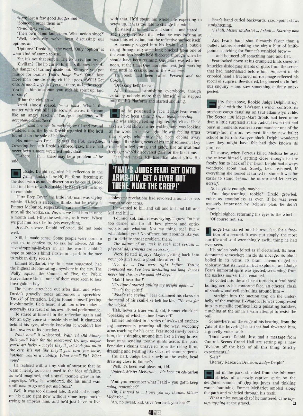 Judge Dredd Megazine (Vol. 5) issue 224 - Page 45