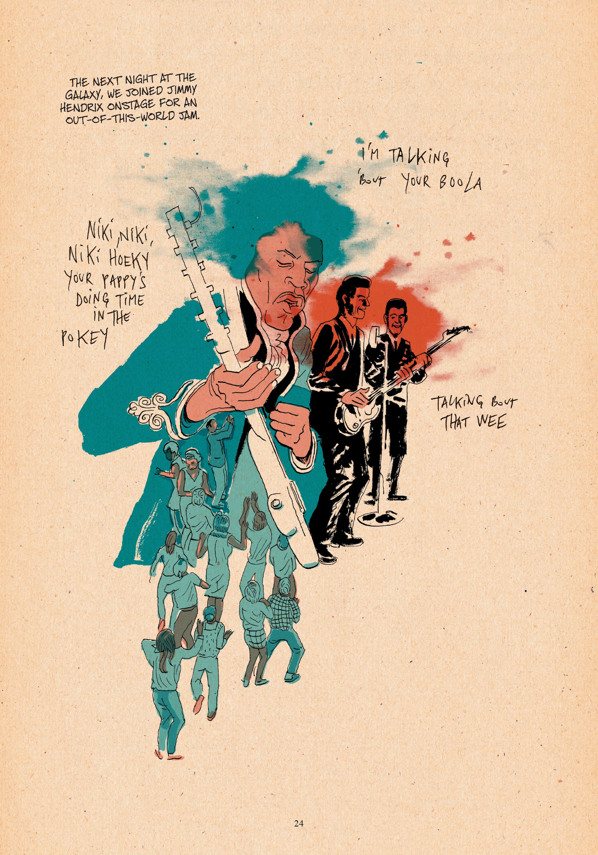 Read online Redbone: The True Story of A Native American Rock Band comic -  Issue # TPB - 23