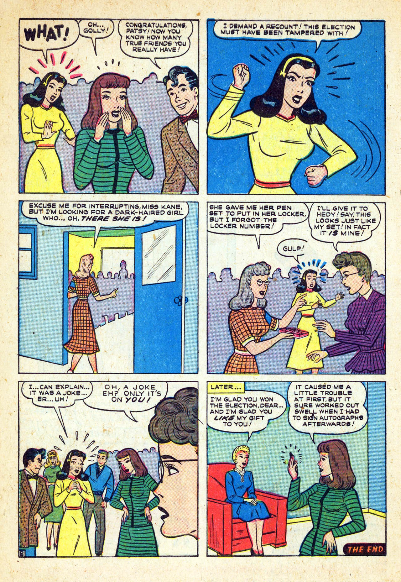 Read online Patsy Walker comic -  Issue #23 - 10