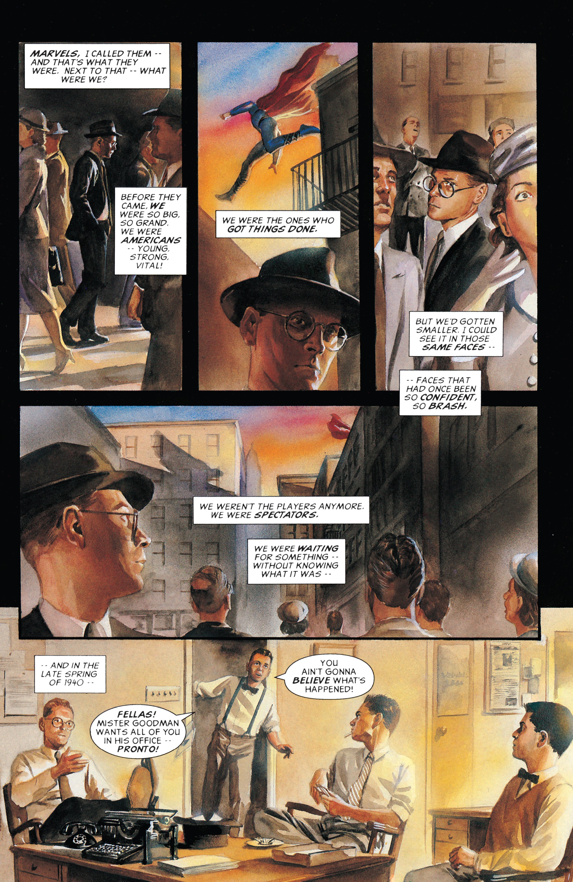 Read online Marvels Annotated comic -  Issue #1 - 29