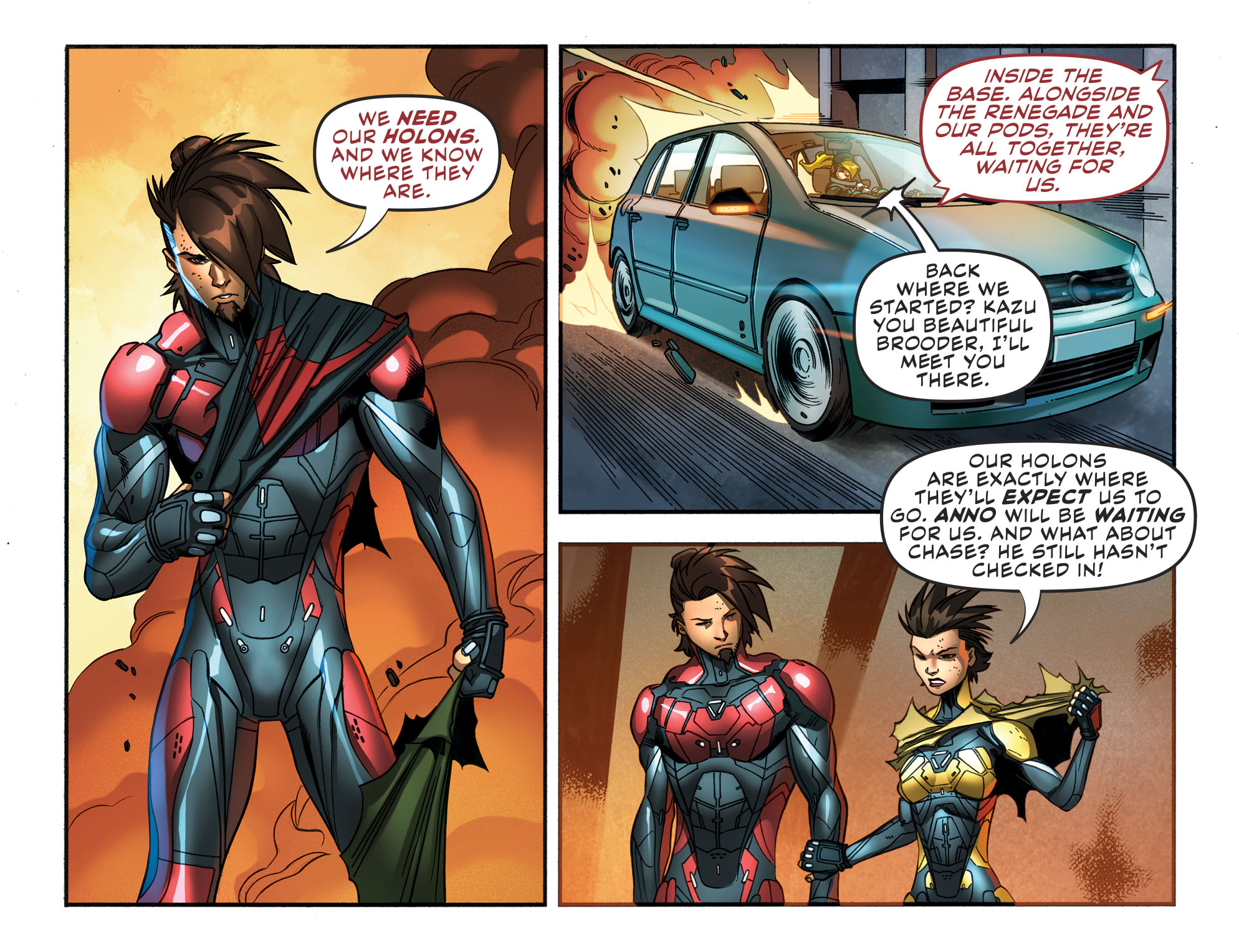 Read online gen:Lock comic -  Issue #9 - 12