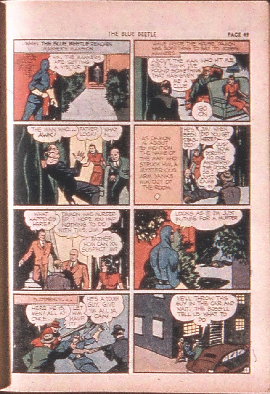 Read online The Blue Beetle comic -  Issue #7 - 50