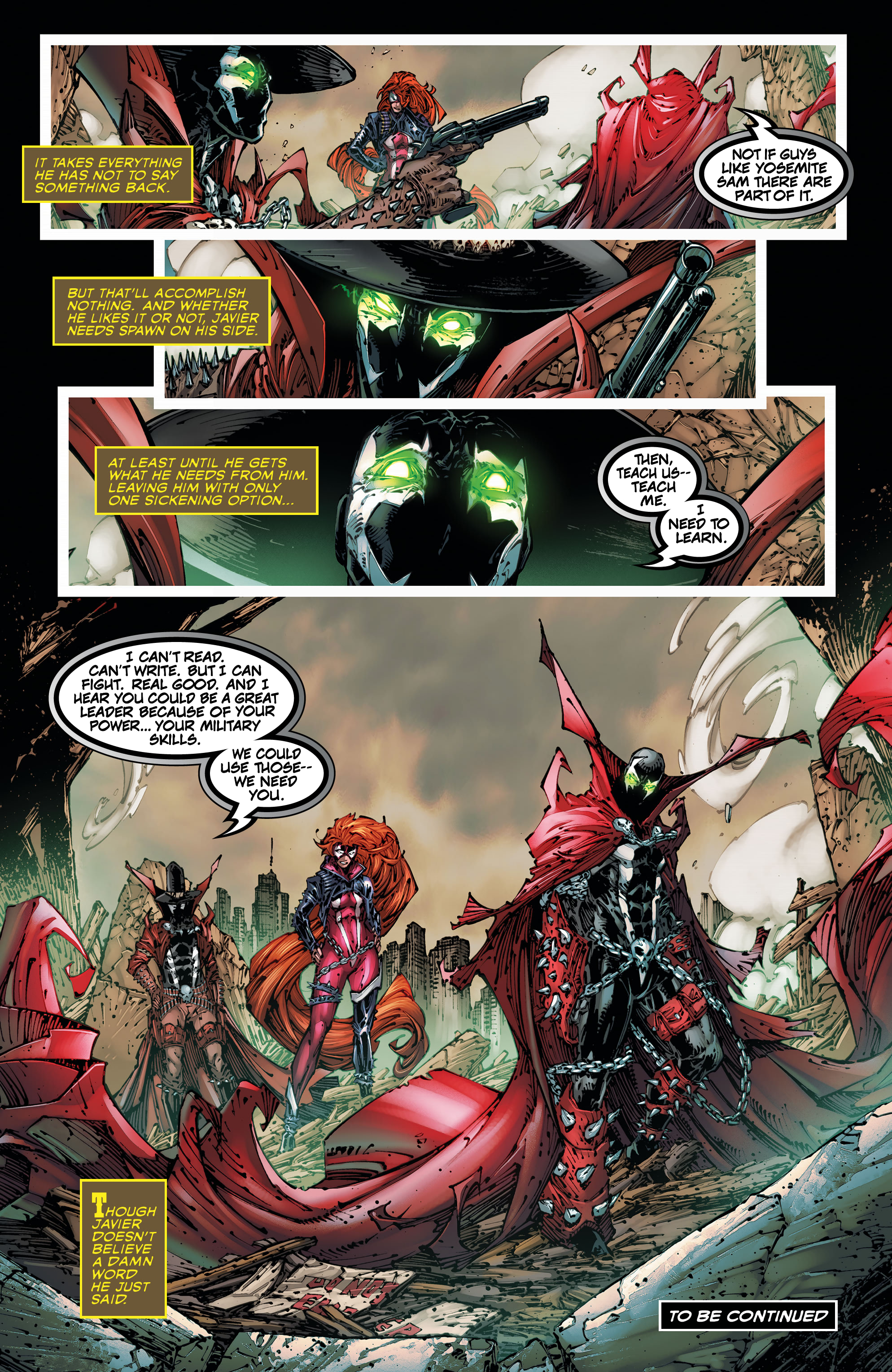 Read online Gunslinger Spawn comic -  Issue #9 - 22