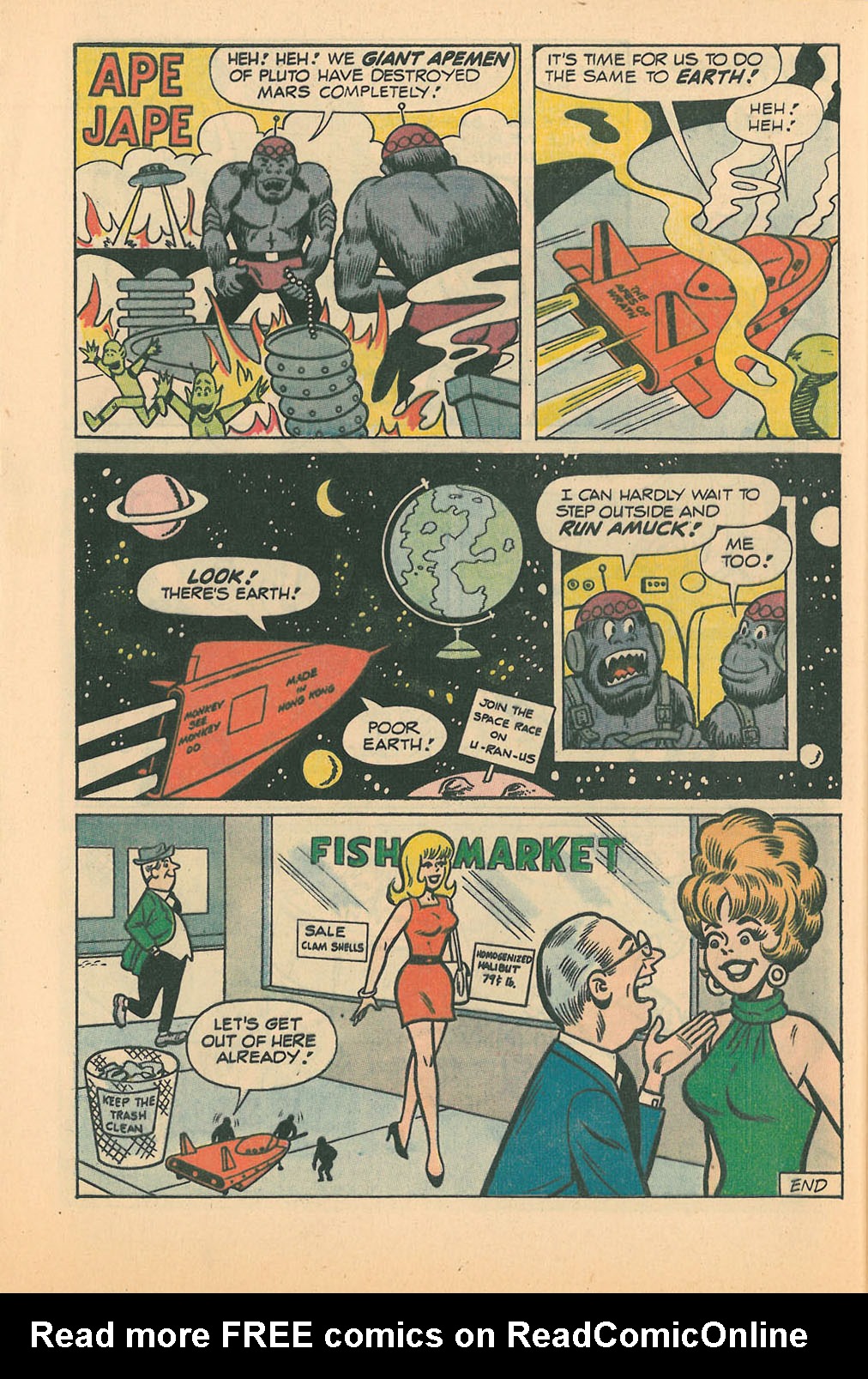 Read online Archie's Madhouse comic -  Issue #64 - 31