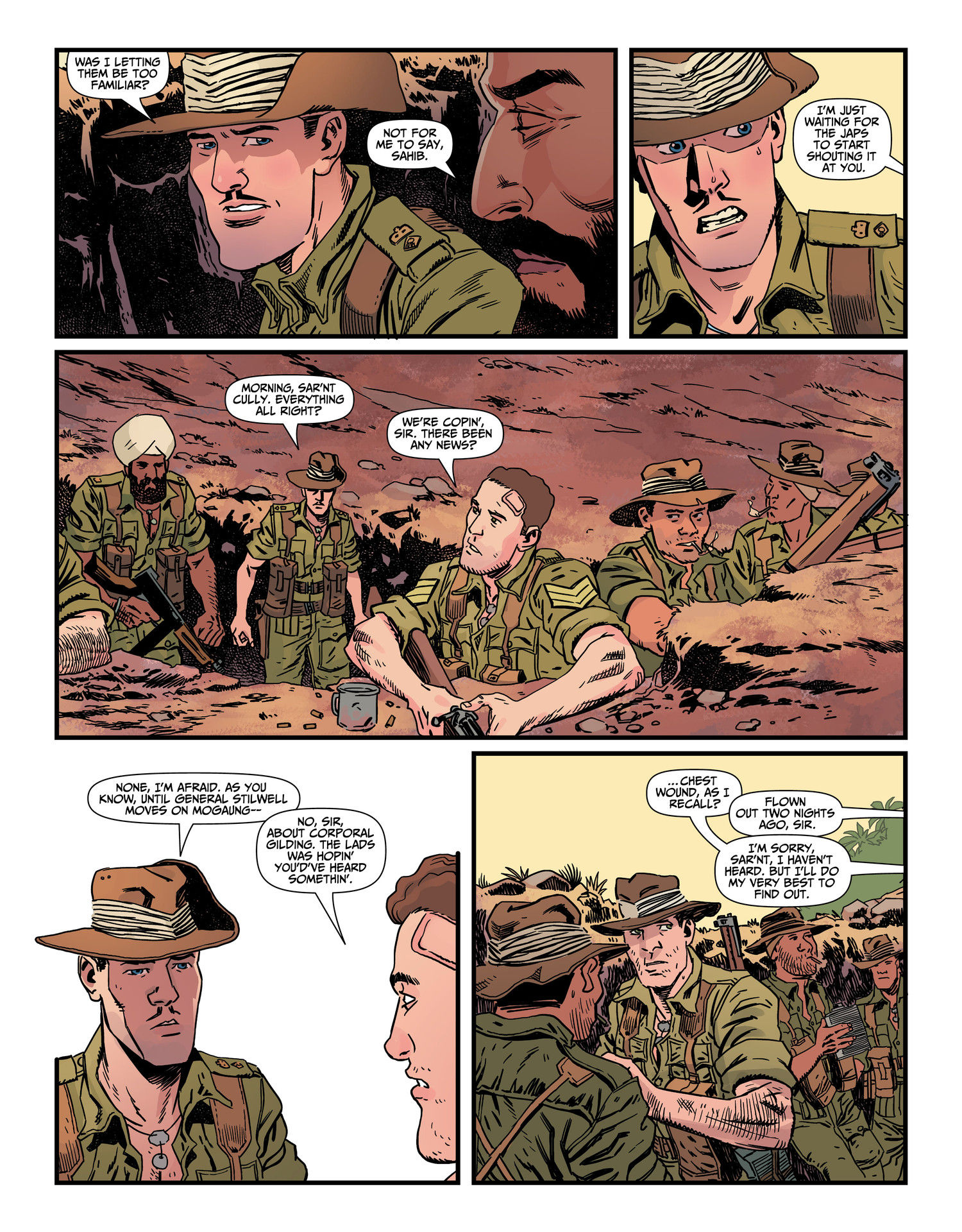 Read online Lion and the Eagle comic -  Issue #3 - 7