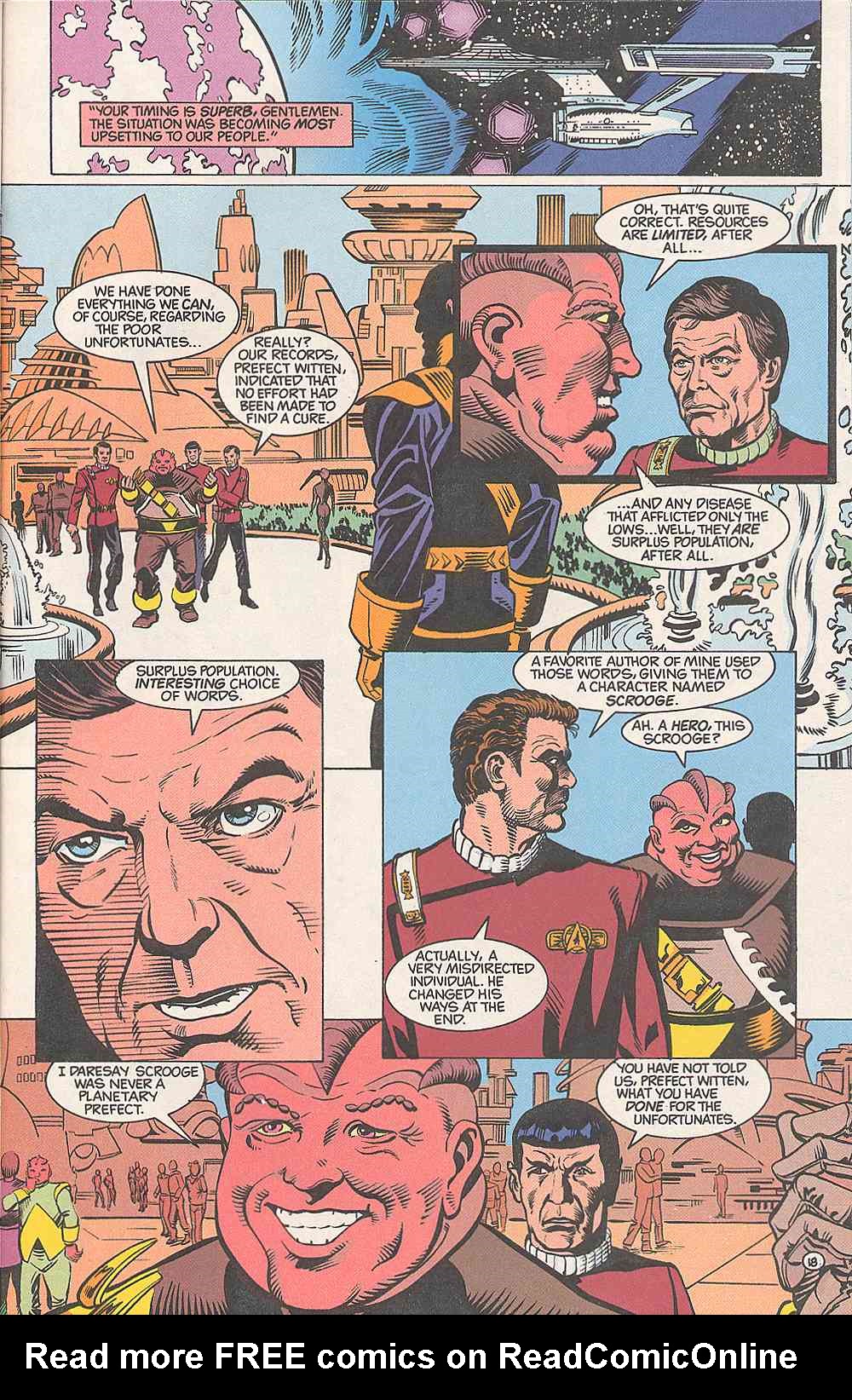 Read online Star Trek (1989) comic -  Issue #5 - 22