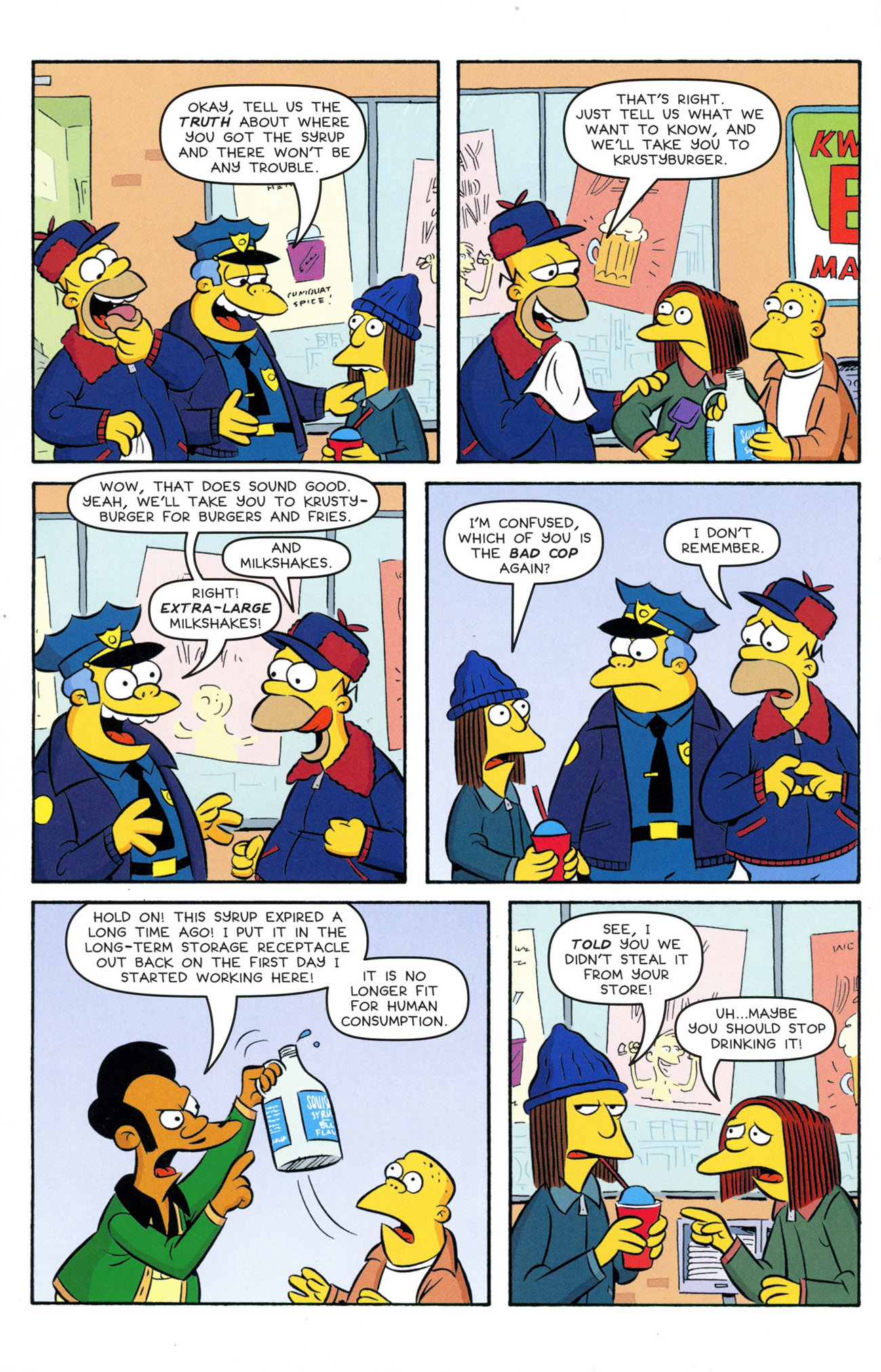 Read online The Simpsons Winter Wingding comic -  Issue #10 - 16