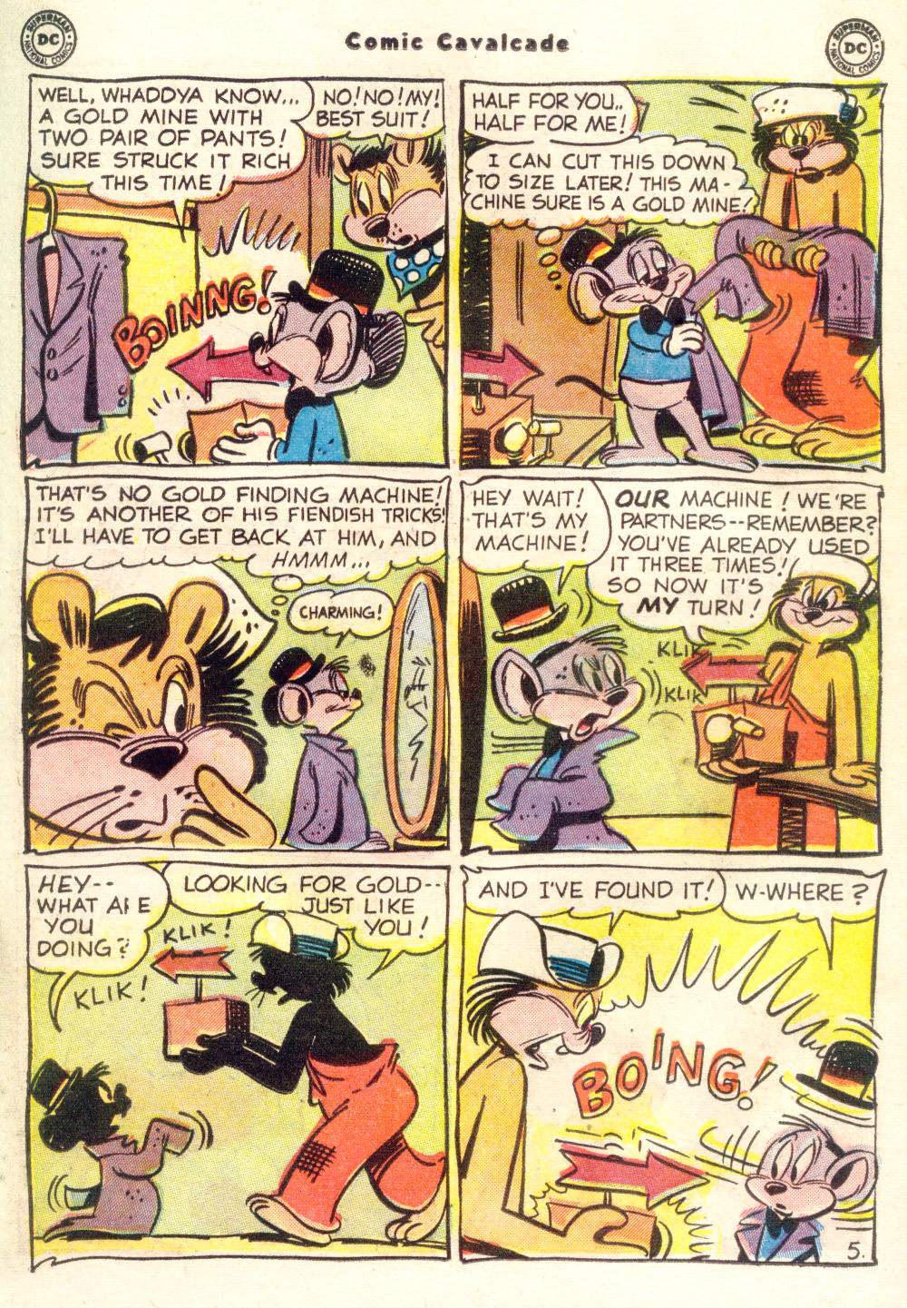 Read online Comic Cavalcade comic -  Issue #45 - 41