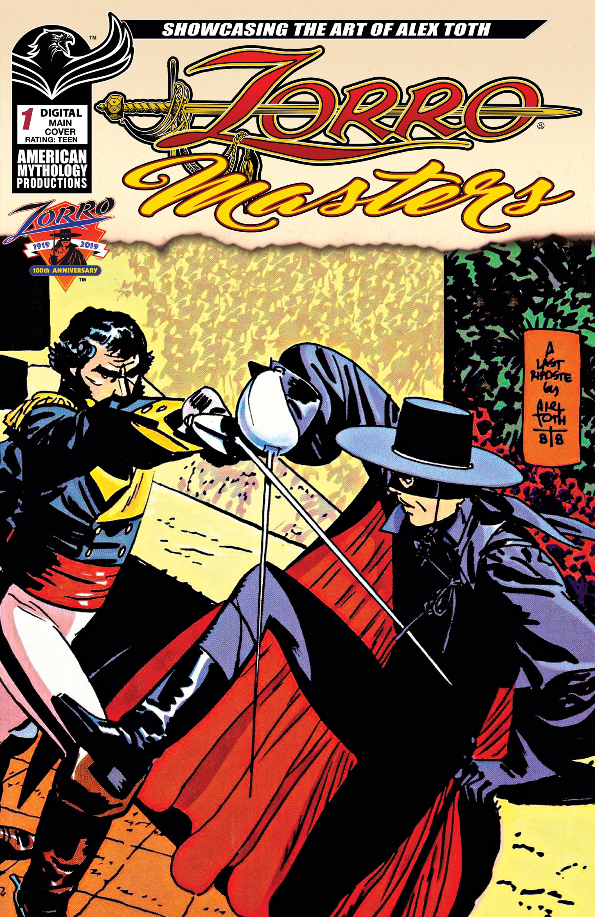 Read online Zorro Masters: Alex Toth comic -  Issue # Full - 1