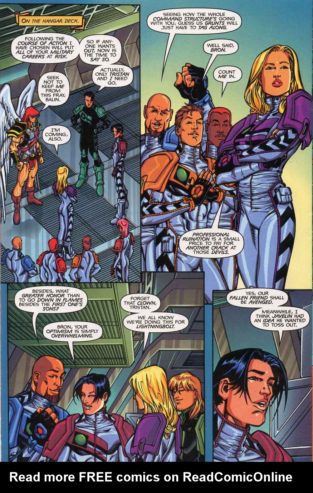 Read online Spaceknights (2000) comic -  Issue #4 - 16