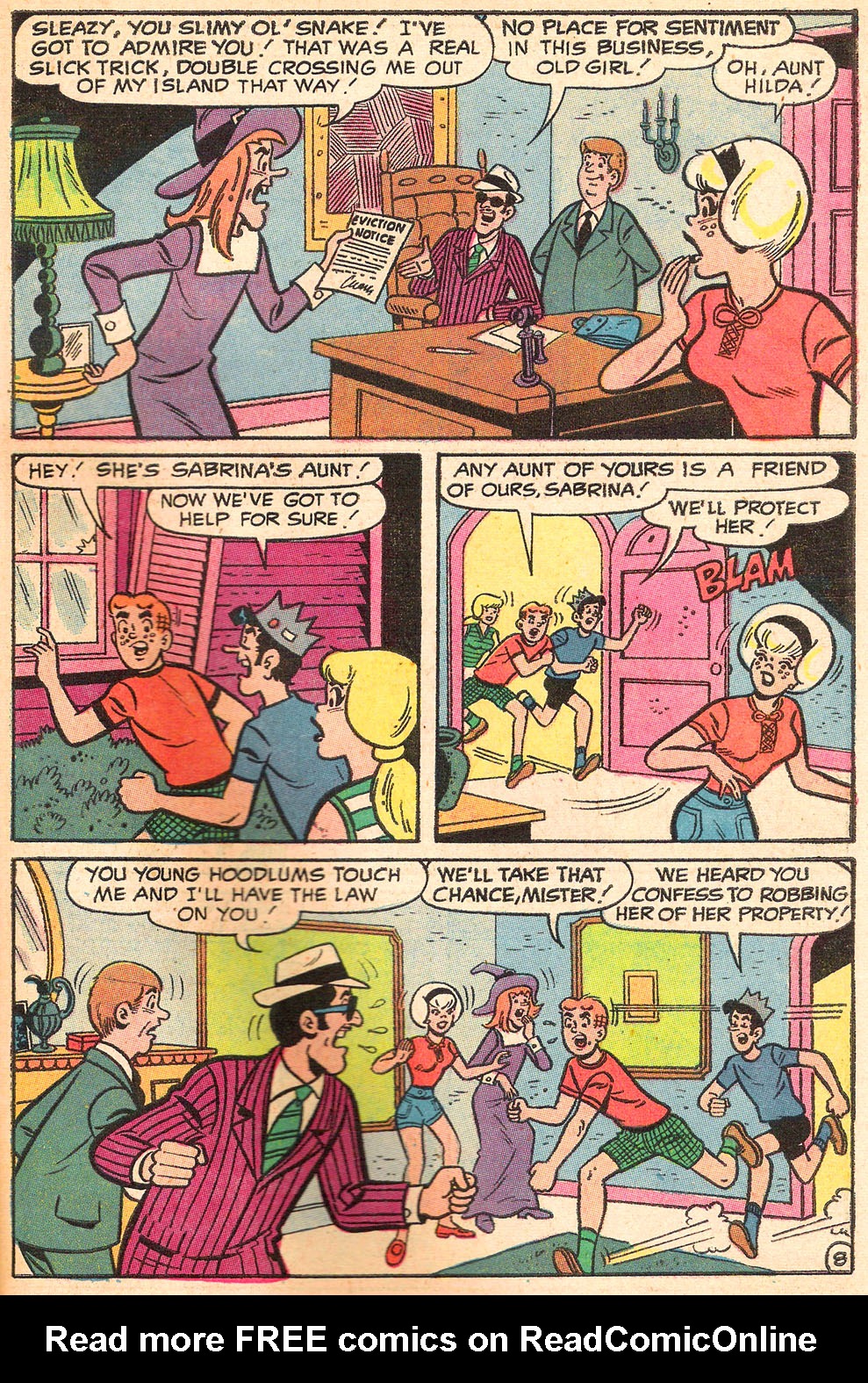 Read online Sabrina The Teenage Witch (1971) comic -  Issue #4 - 36