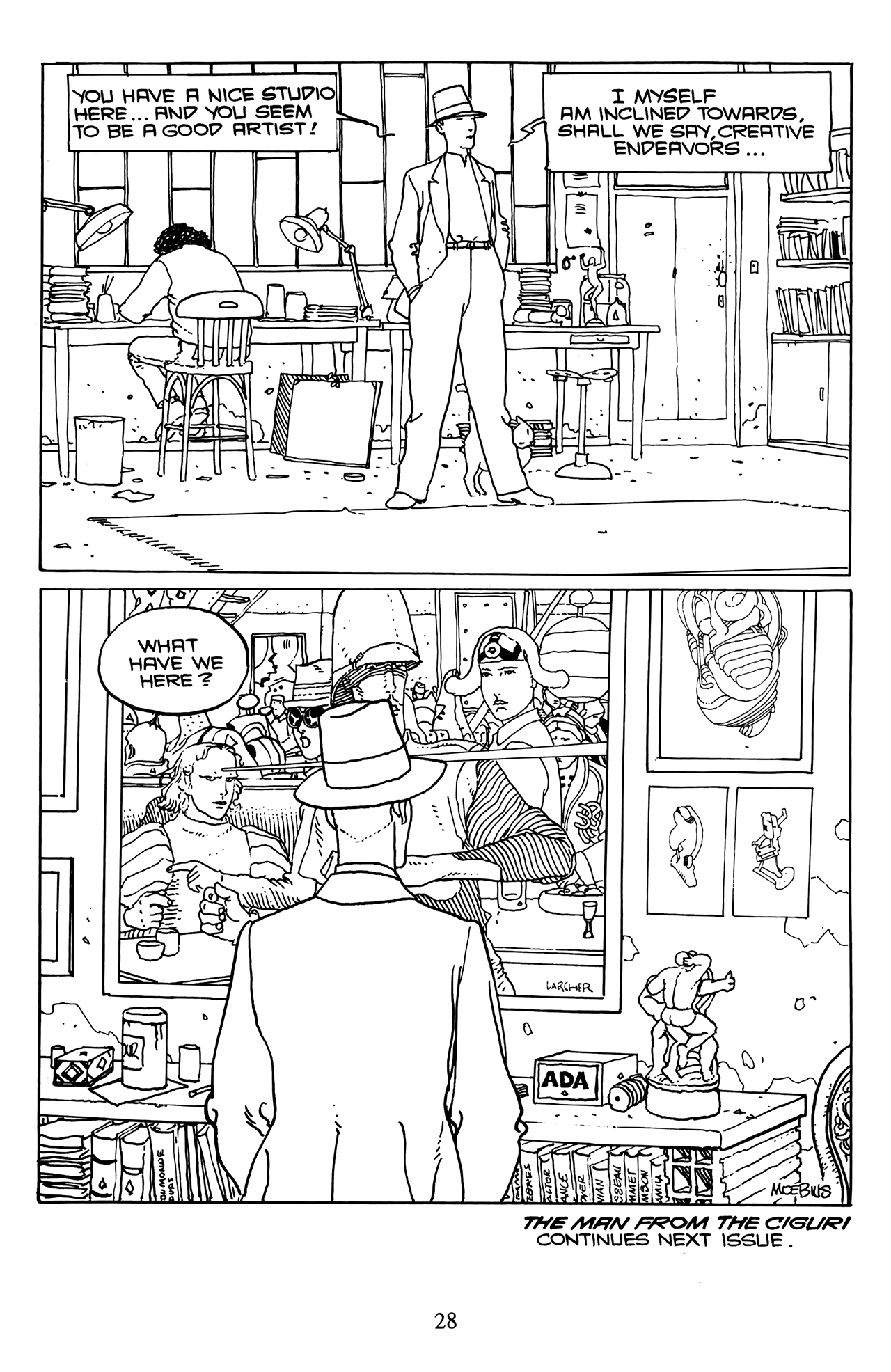 Read online Cheval Noir comic -  Issue #40 - 30