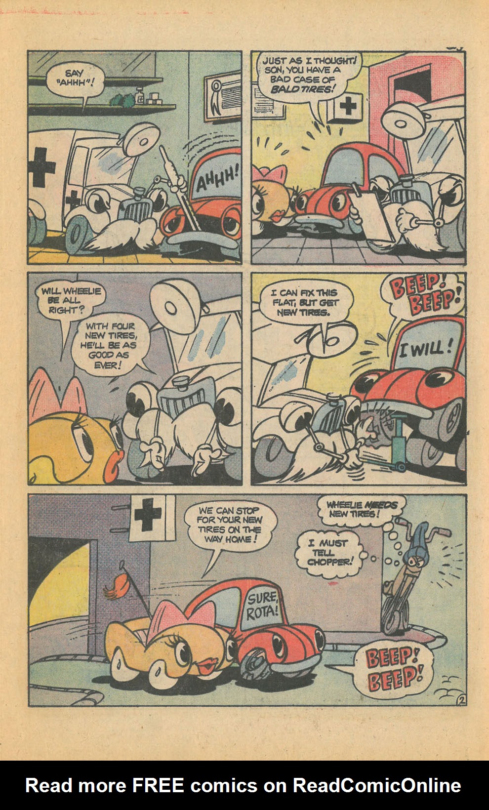 Read online Wheelie and the Chopper Bunch comic -  Issue #6 - 24
