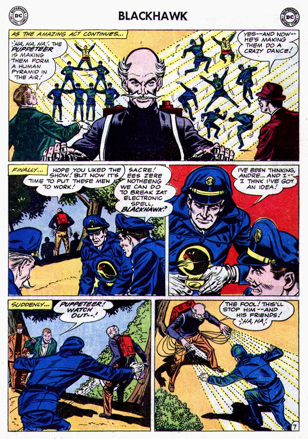 Read online Blackhawk (1957) comic -  Issue #159 - 9