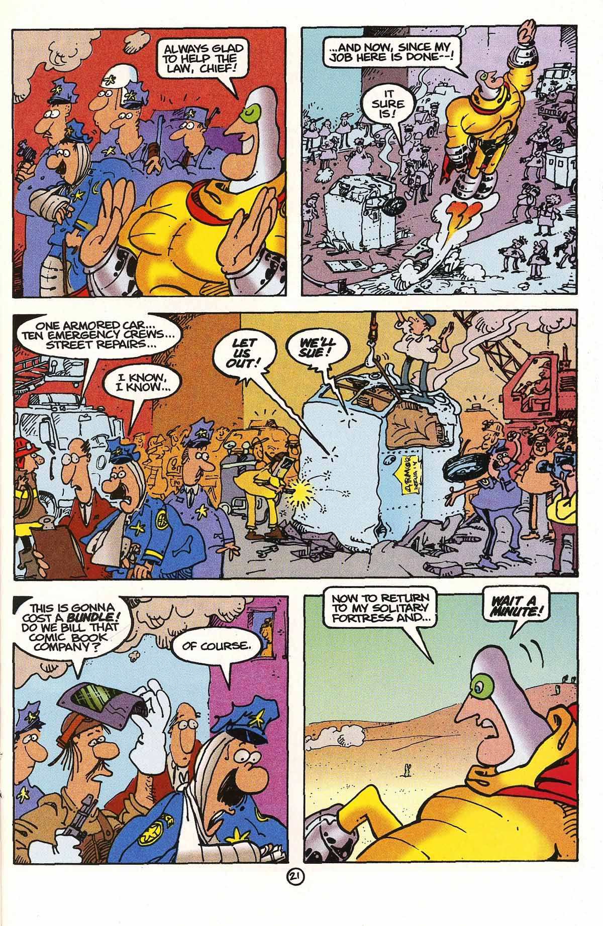 Read online The Mighty Magnor comic -  Issue #4 - 23