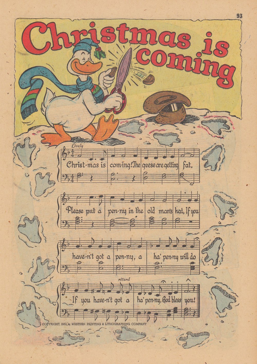 Read online Bugs Bunny's Christmas Funnies comic -  Issue # TPB 2 - 95