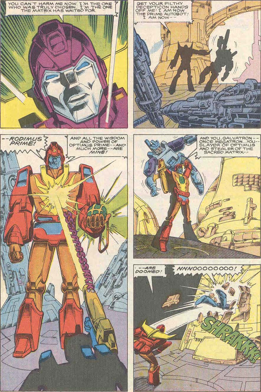 Read online The Transformers: The Movie comic -  Issue #3 - 22