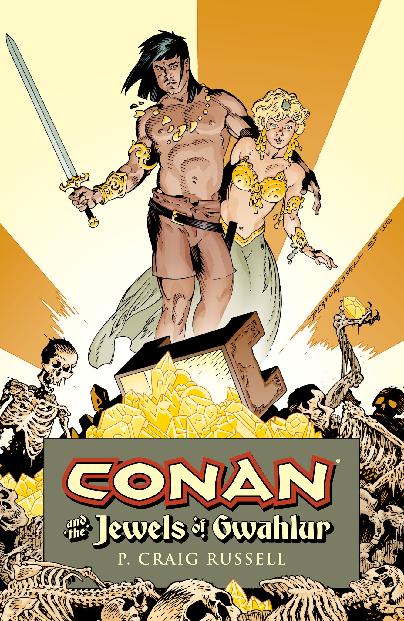 Read online Conan and the Jewels of Gwahlur comic -  Issue # _TPB - 1