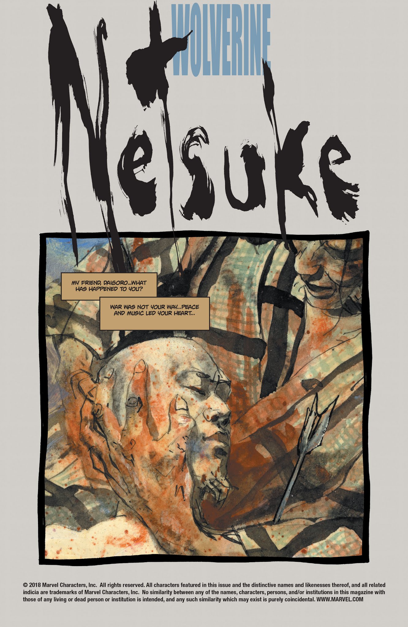 Read online Wolverine: Netsuke comic -  Issue #2 - 2