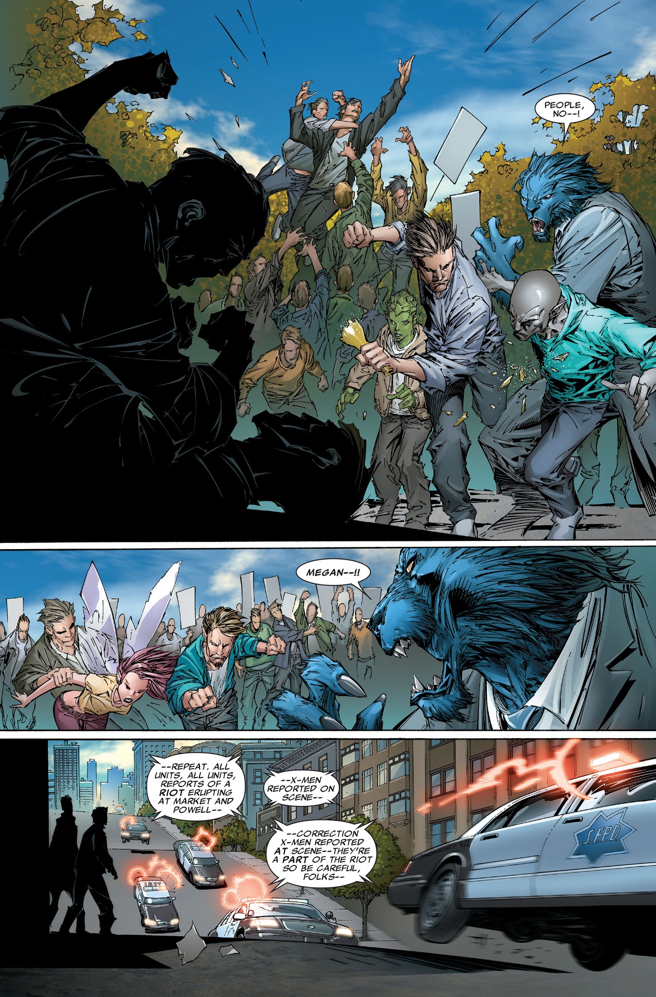 Read online Dark Avengers/Uncanny X-Men: Utopia comic -  Issue # TPB - 9