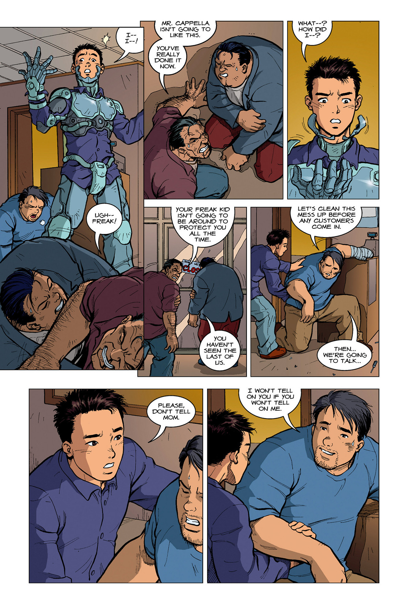 Read online Tech Jacket (2002) comic -  Issue # TPB 1 - 41