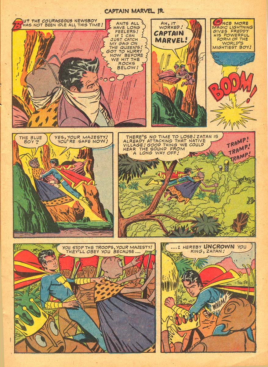 Read online Captain Marvel, Jr. comic -  Issue #89 - 10