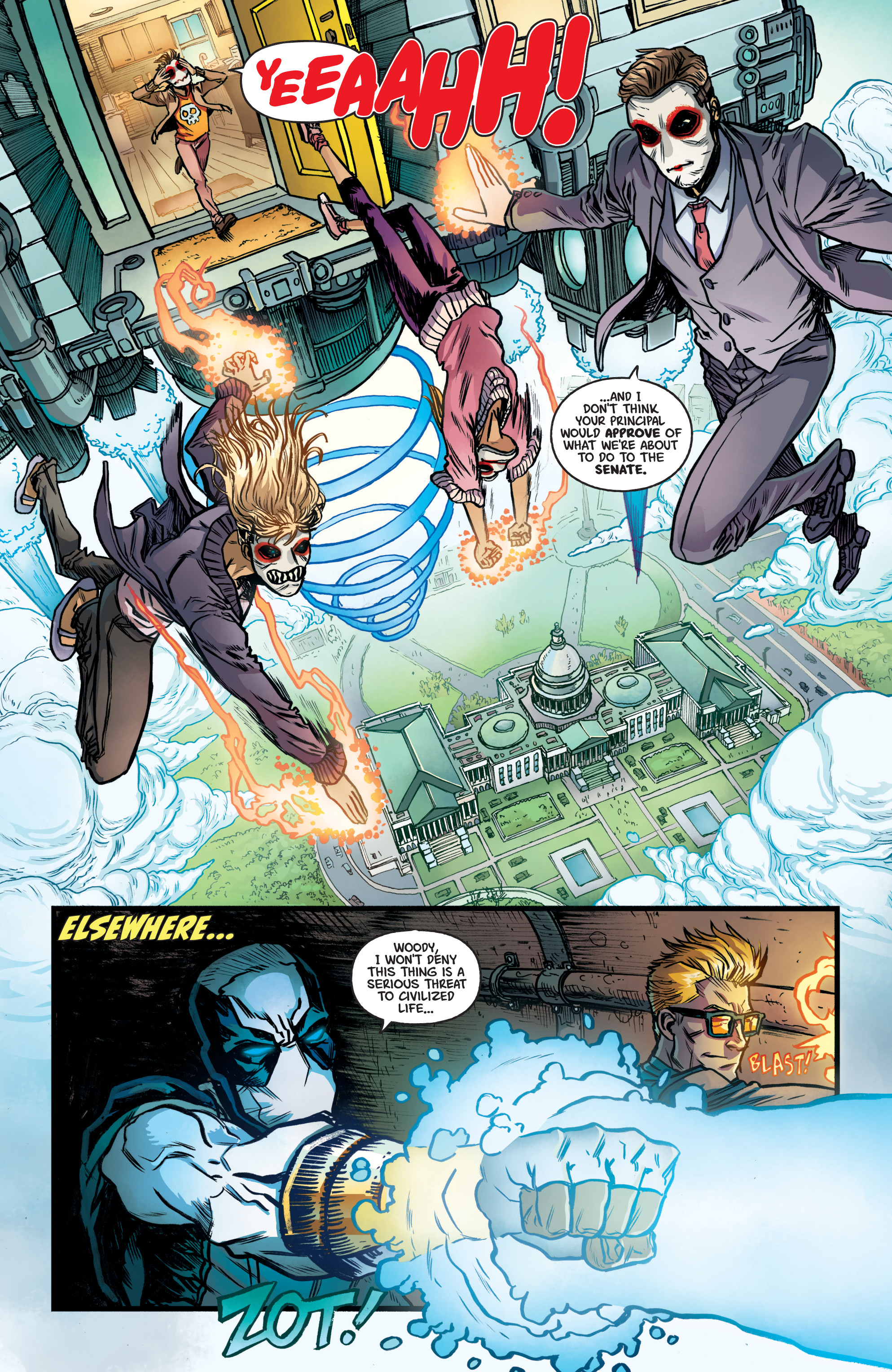 Read online Quantum & Woody comic -  Issue #1 - 6