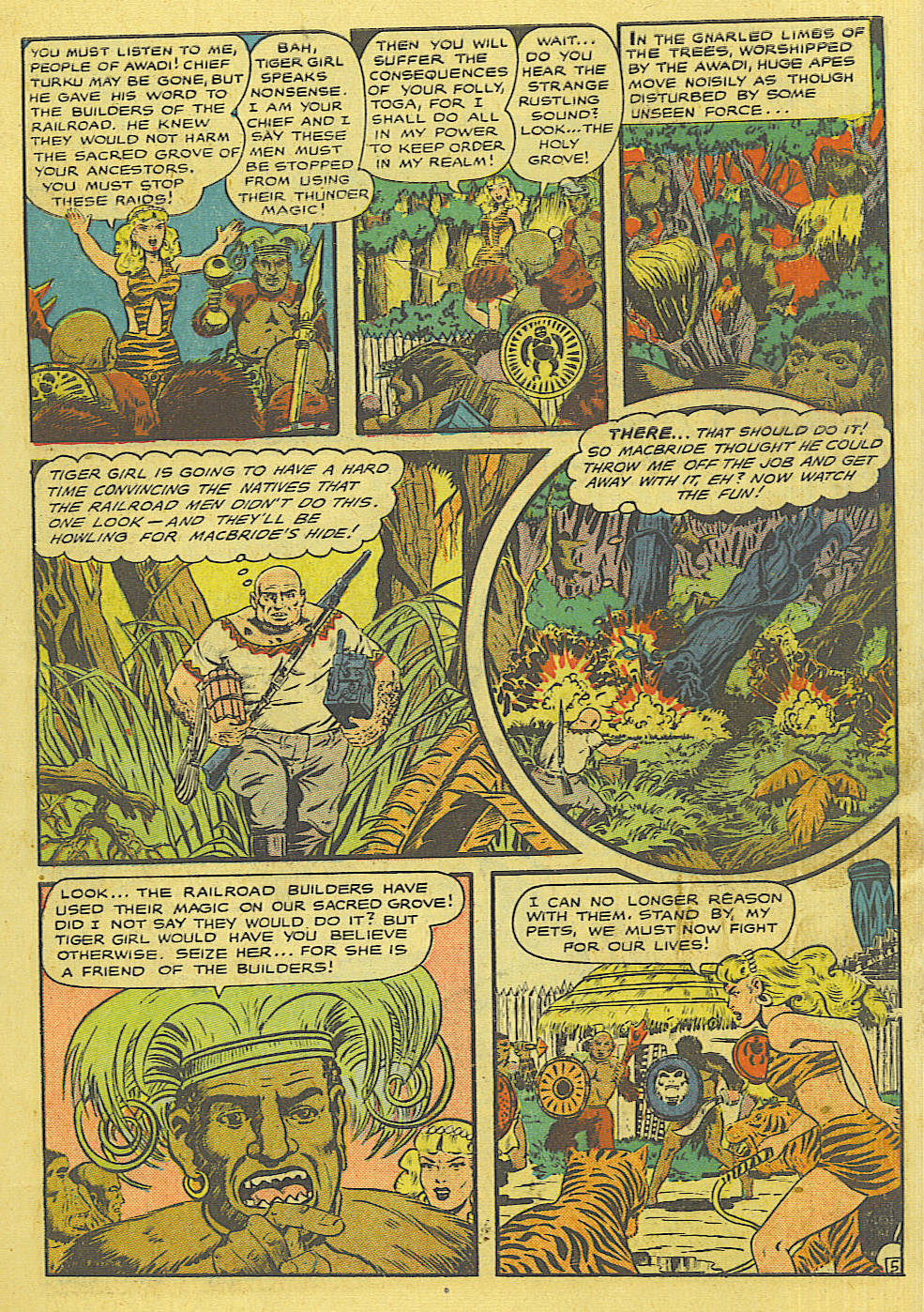 Read online Fight Comics comic -  Issue #69 - 6