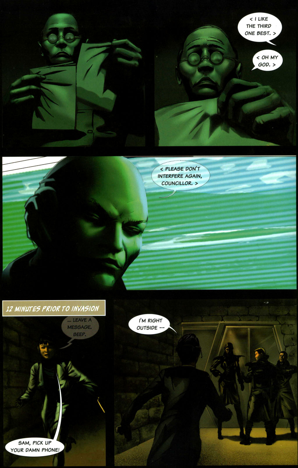Read online Patient Zero comic -  Issue #2 - 8
