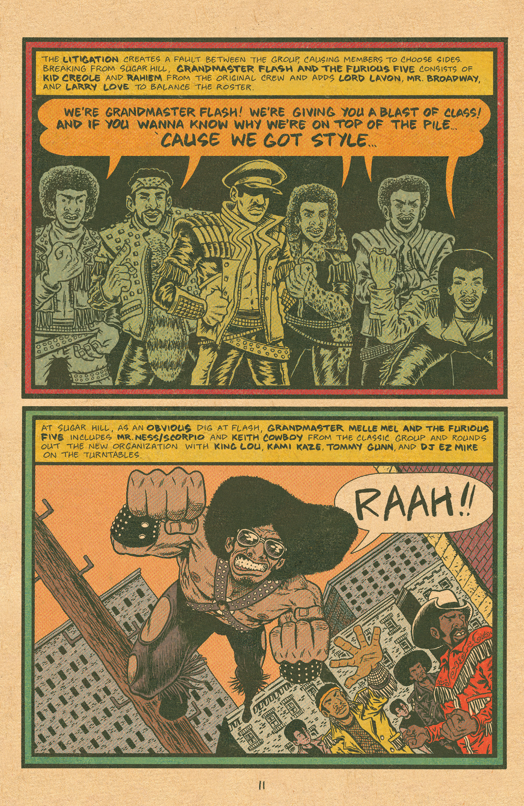Read online Hip Hop Family Tree (2015) comic -  Issue #7 - 12