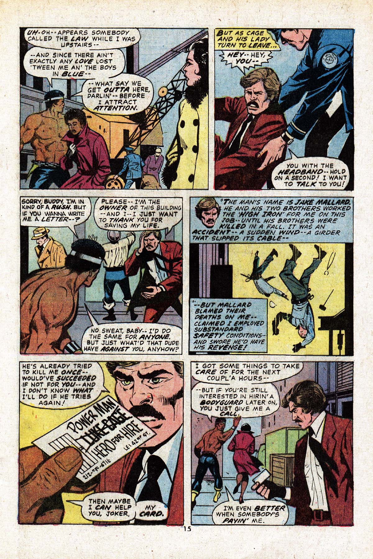 Read online Power Man comic -  Issue #18 - 10